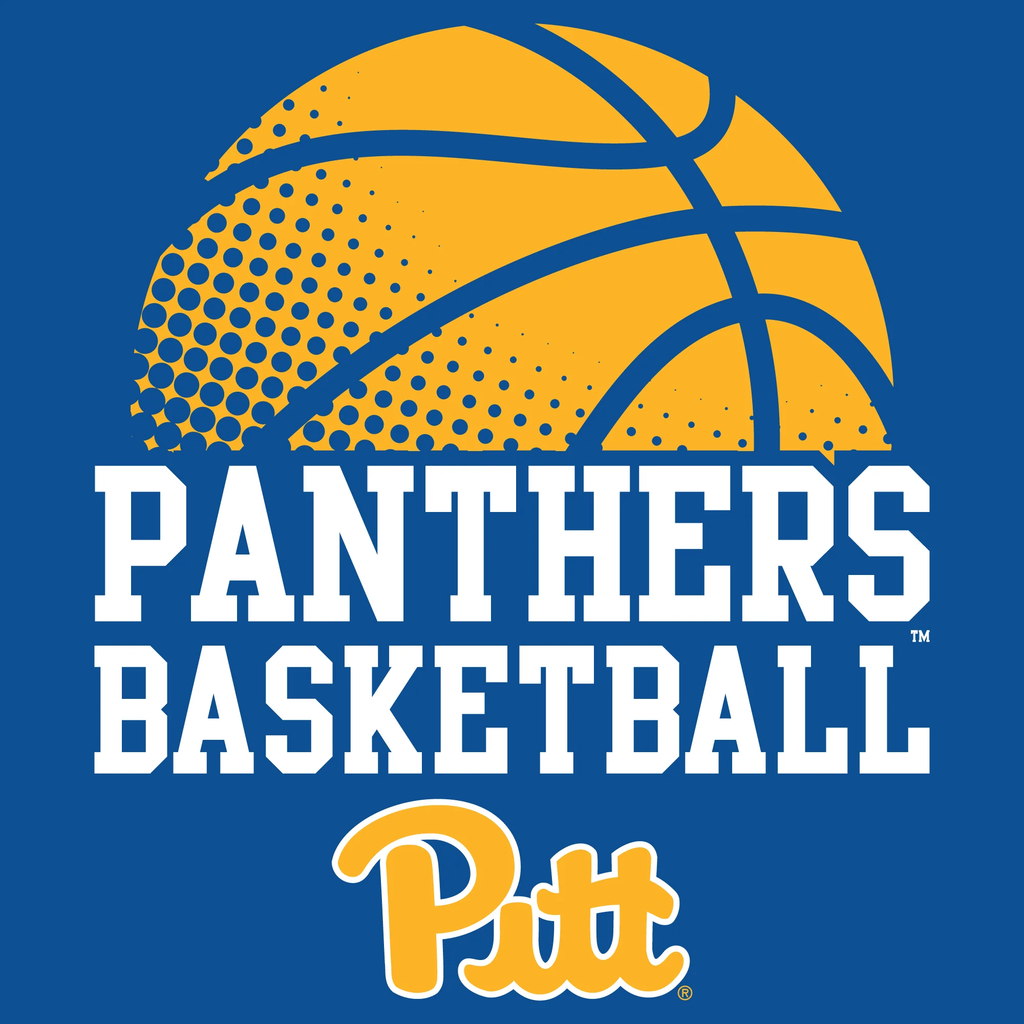Pittsburgh Panthers Basketball Flux T-Shirt - Royal - Image 2