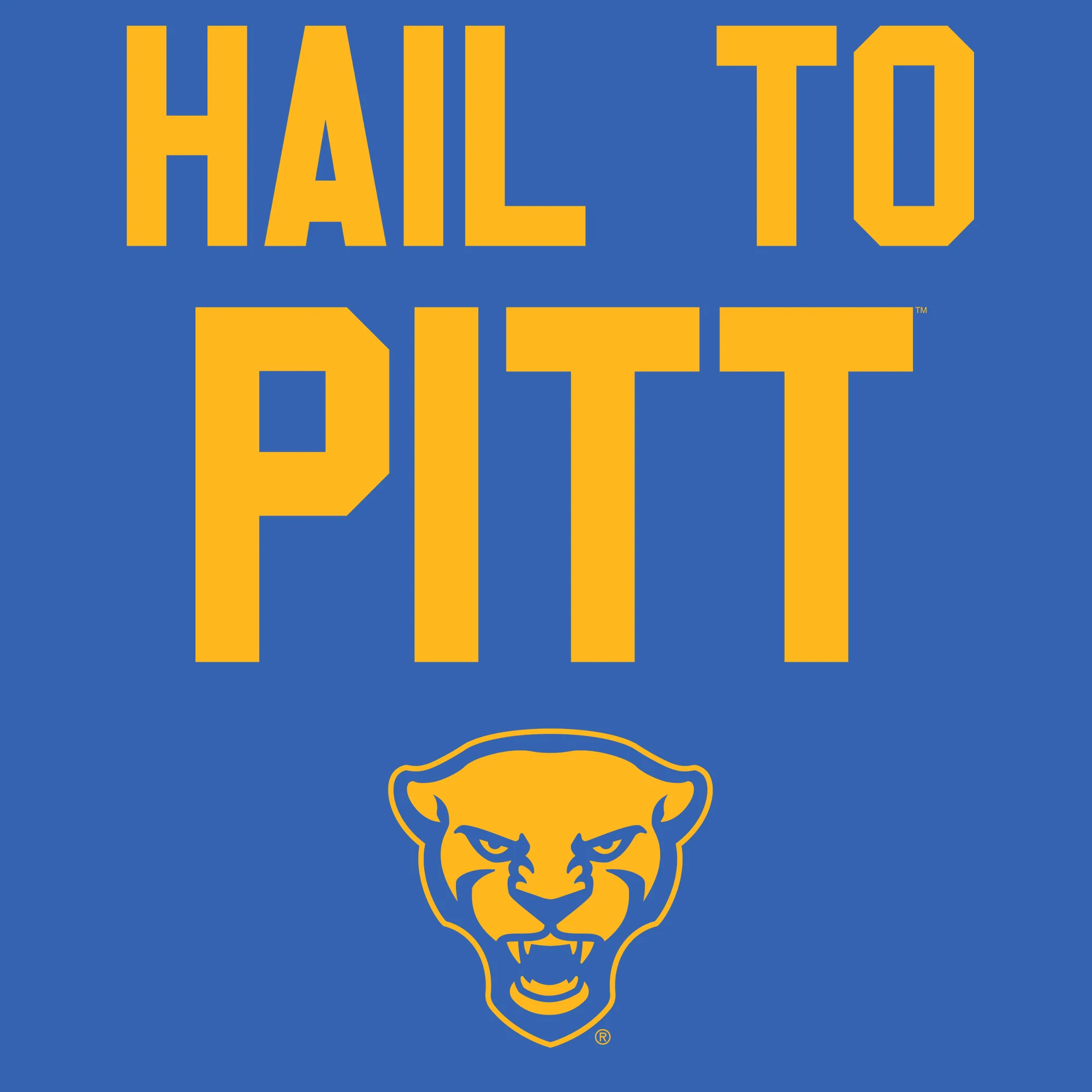 Pittsburgh Panthers Fight Song Sport T-Shirt - Royal - Image 2