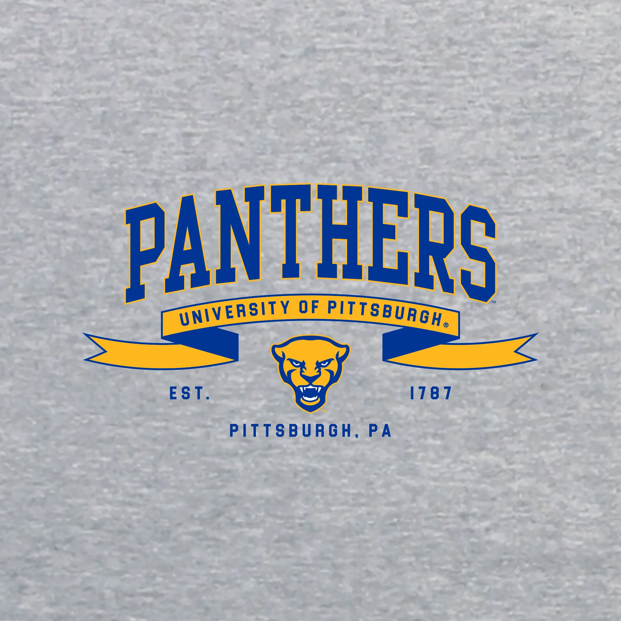 Pittsburgh Ribbon Flight JA BTB Crewneck - Oxford - Image 2