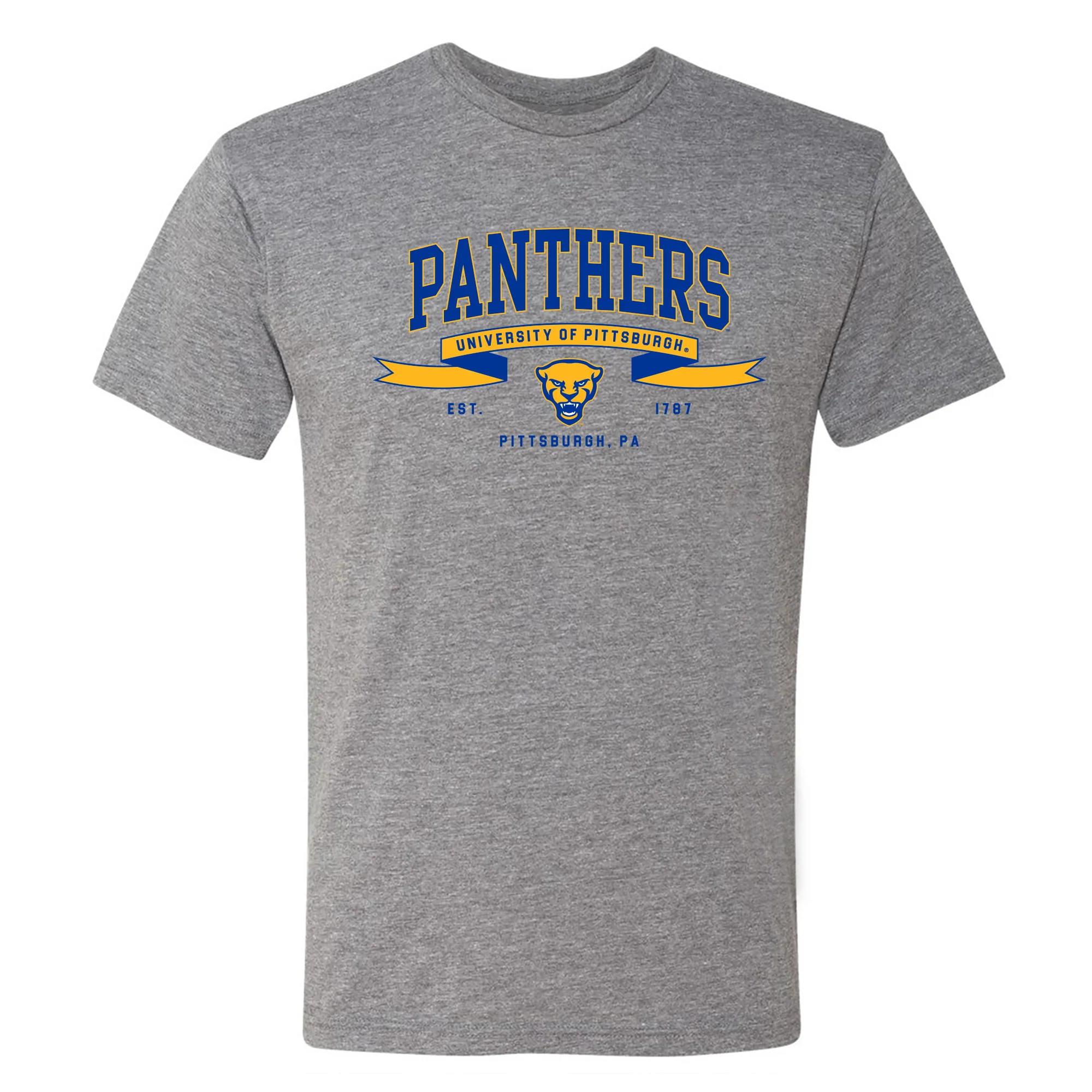 Pittsburgh Ribbon Flight NLA Triblend T-Shirt - Premium Heather