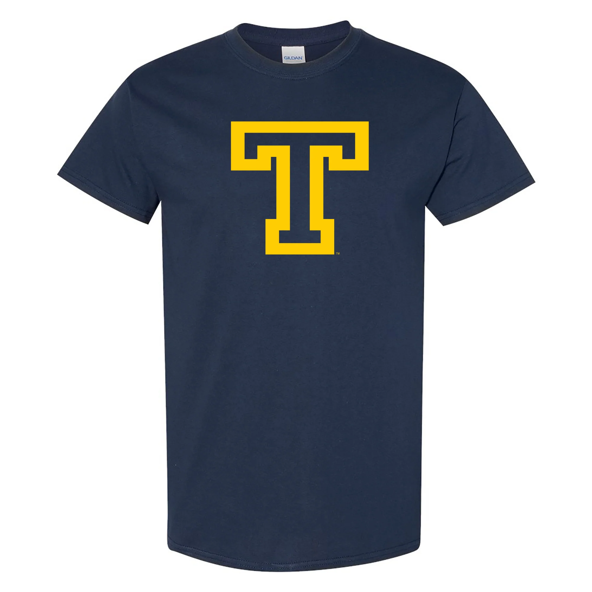 Trinity College Bantams Primary Logo Basic Cotton Short Sleeve T Shirt - Navy