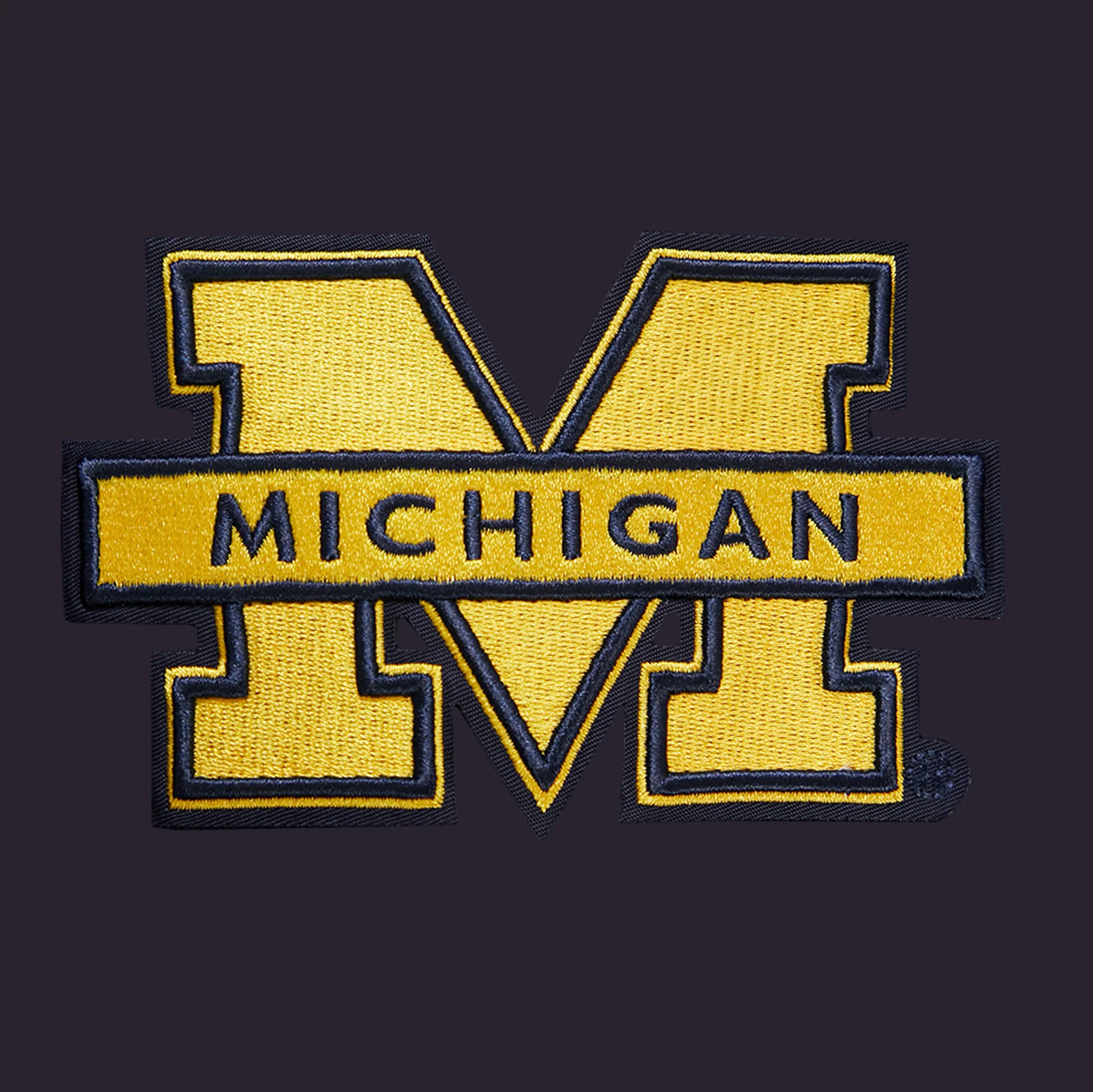 Pro Standard Michigan Classic Stacked Logo Tee - Navy - Image 3