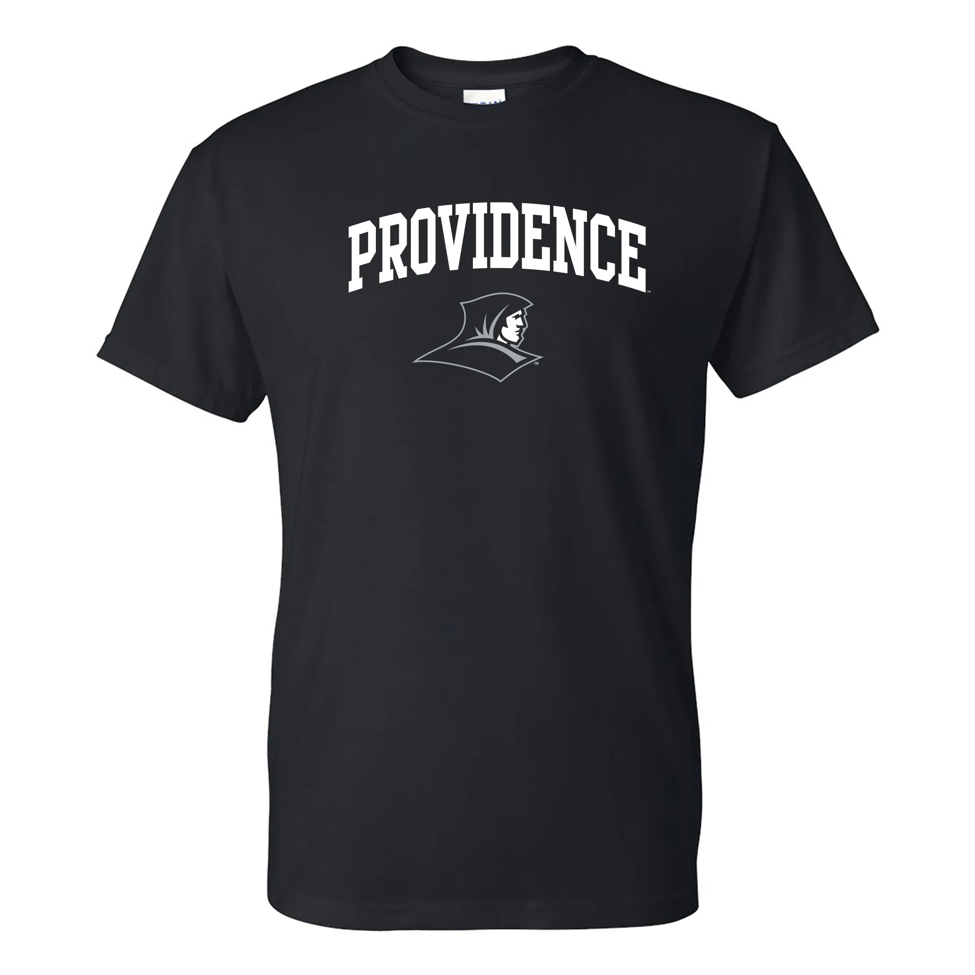 Providence College Friars Arch Logo Short Sleeve T-Shirt - Black