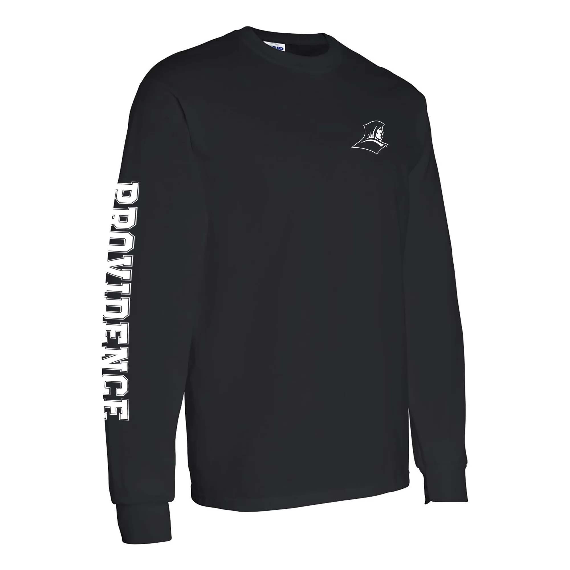 Providence College Friars Double Sleeve Print Long Sleeve - Black - Image 5