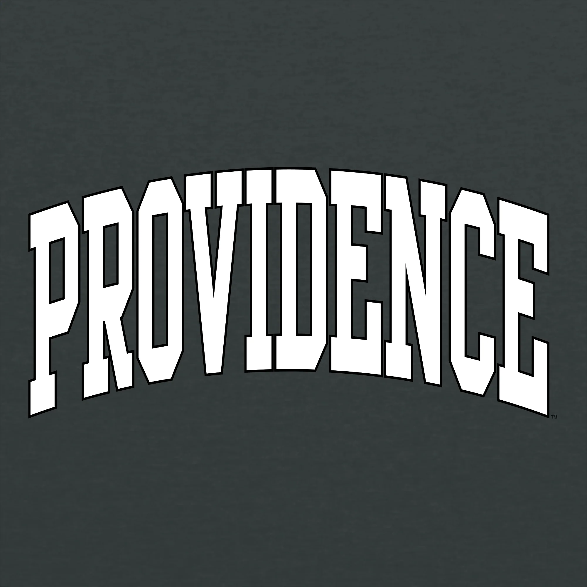 Providence Friars Mega Arch T-Shirt - Dark Heather - Image 2