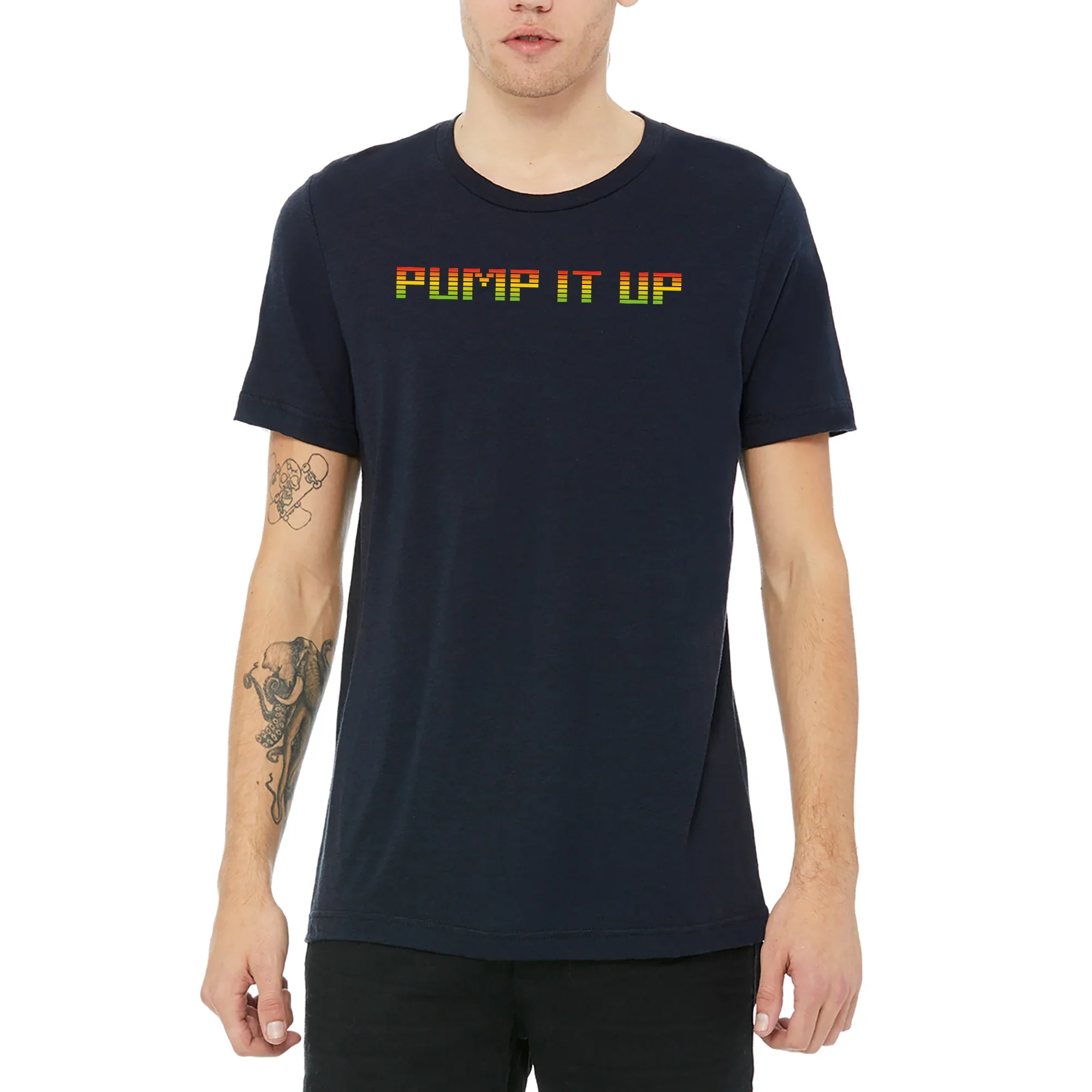 Pump It Up - Navy Triblend - Image 3