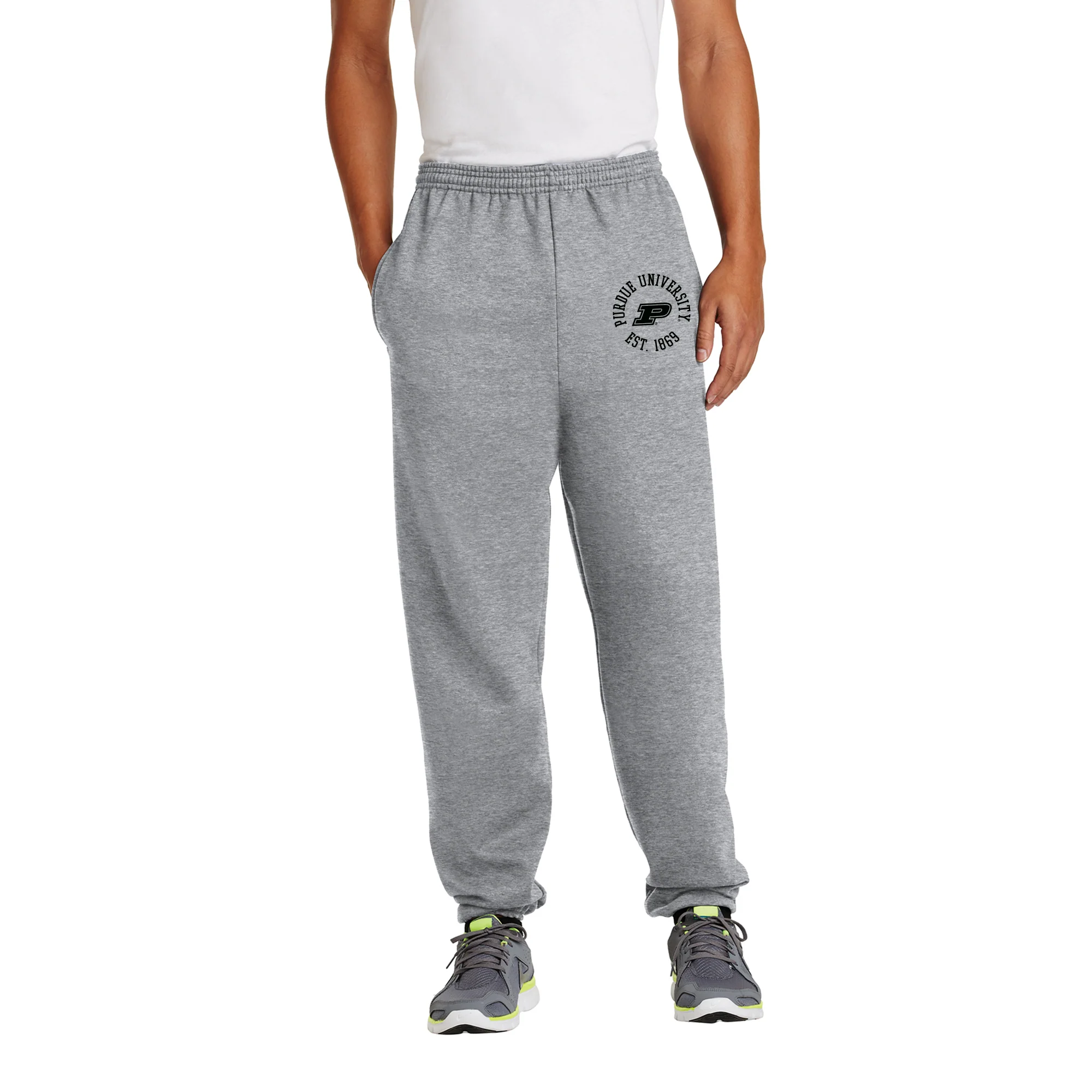 Purdue Old School Circle JA BTB Sweatpants - Image 6