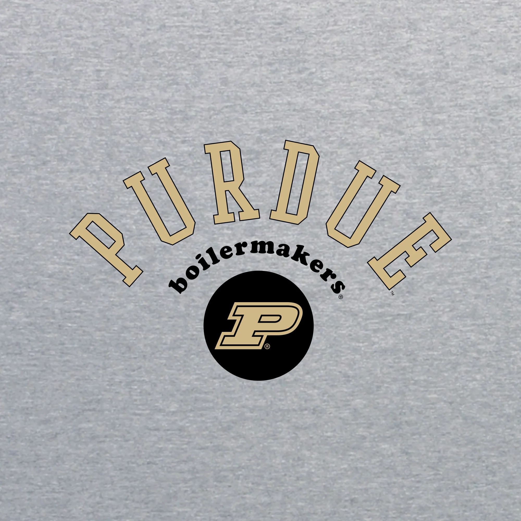 Purdue Old School Slam JA BTB Fleece Crewneck - Oxford - Image 2