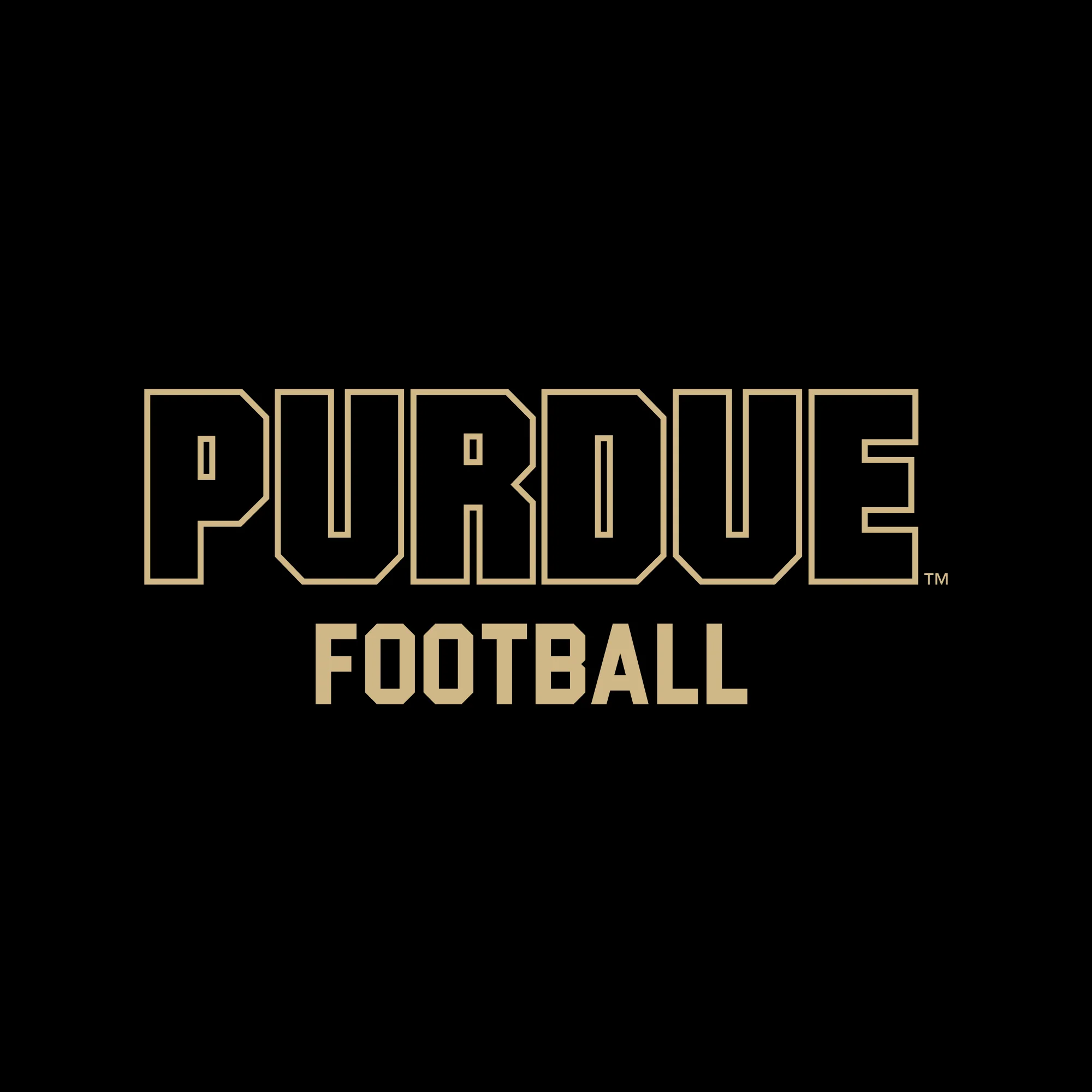 Purdue Pete Football Mascot Mark LC Zip Hoodie - Black - Image 4
