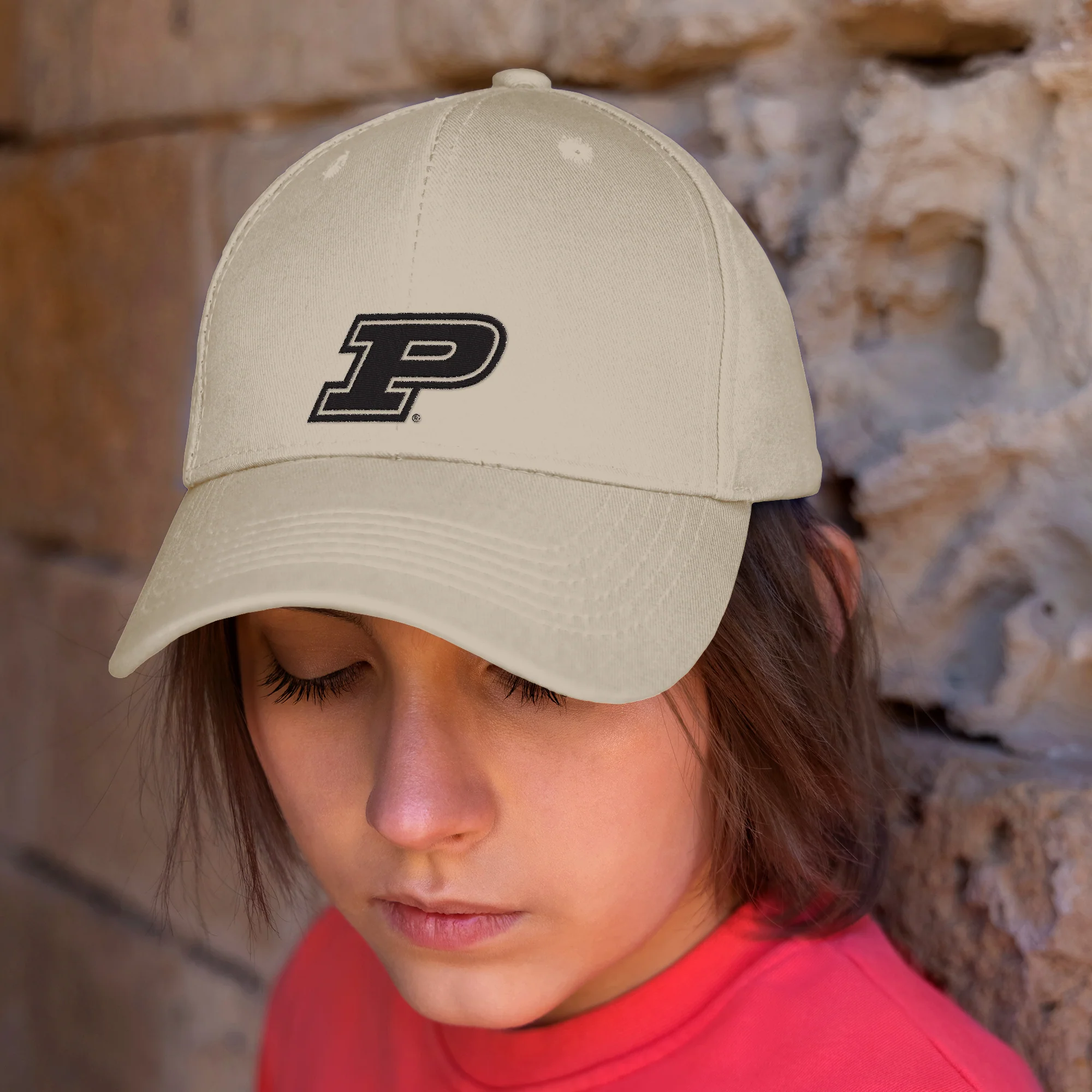 Purdue Primary Logo Dad Hat - Image 9