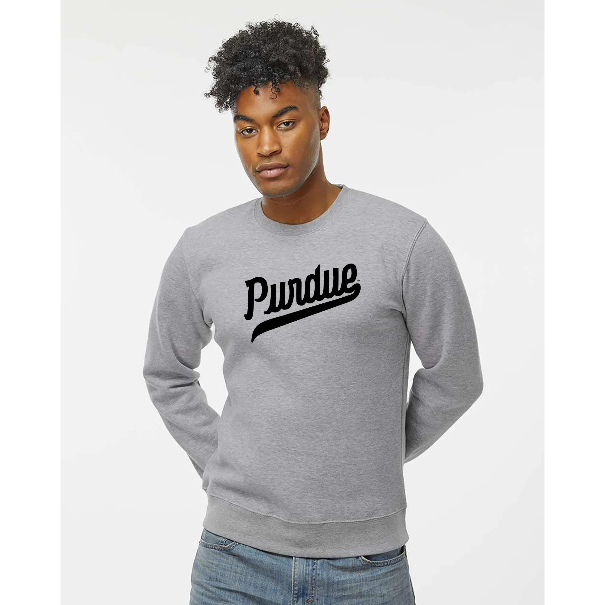 Purdue Script Mark JA BTB Crewneck - Image 6