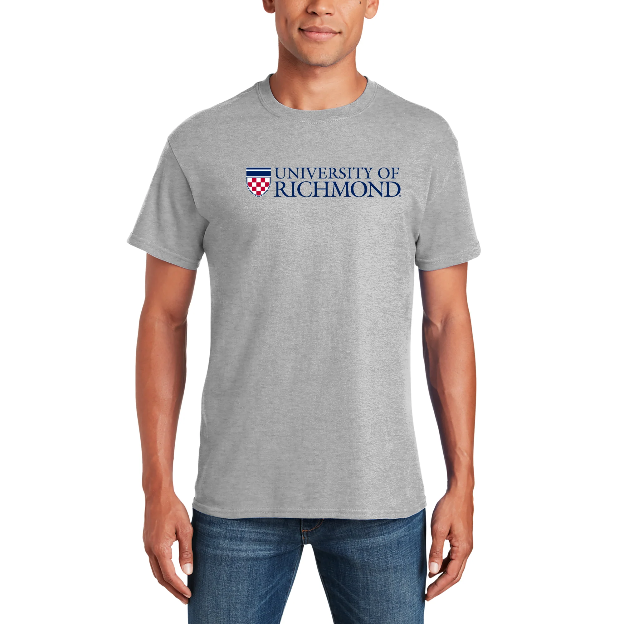 Richmond Spiders Institutional Logo T Shirt - Sport Grey - Image 3
