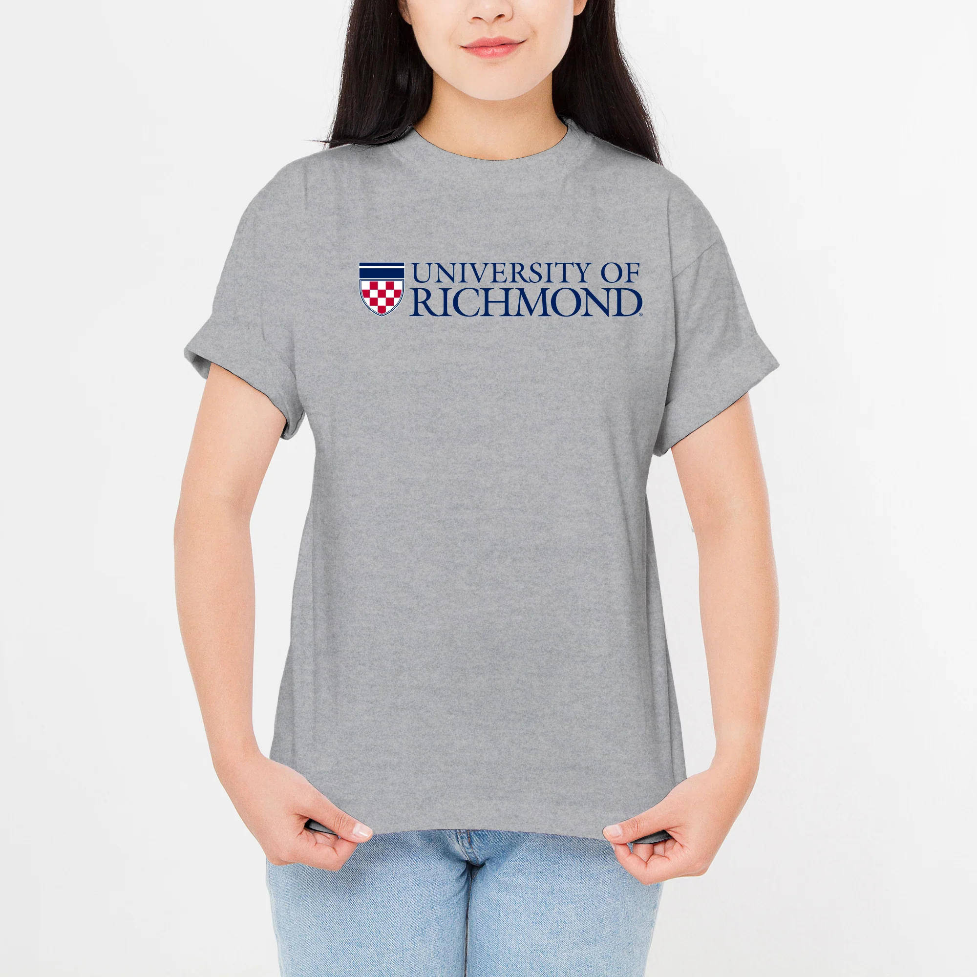 Richmond Spiders Institutional Logo T Shirt - Sport Grey - Image 4
