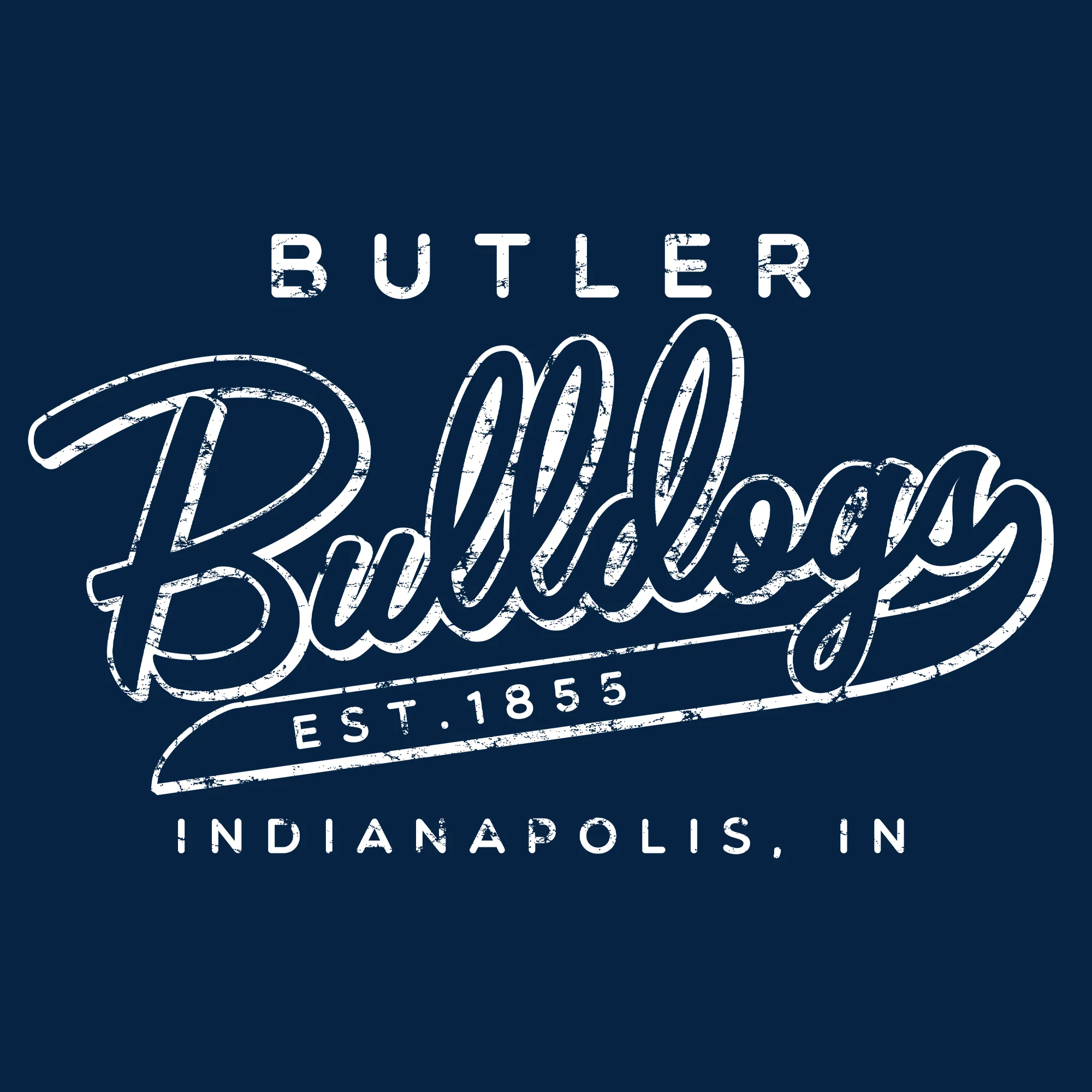 Butler University Bulldogs Road Trip Heavy Blend Hoodie - Navy - Image 2