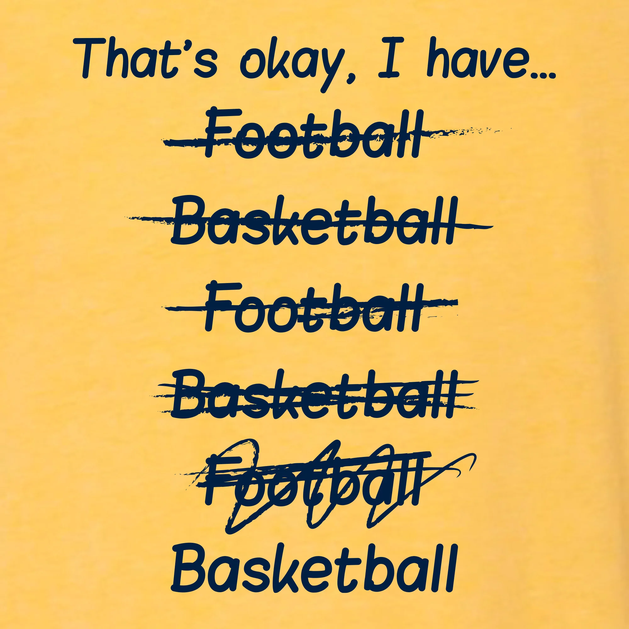 Rotational School Triblend T-Shirt - Yellow Gold Triblend - Image 2