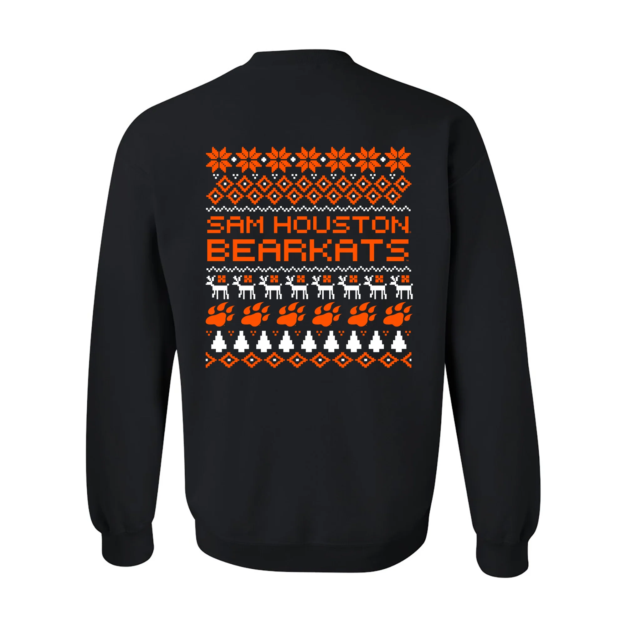 Sam Houston State Holiday Sweater Crewneck - Black - Image 3