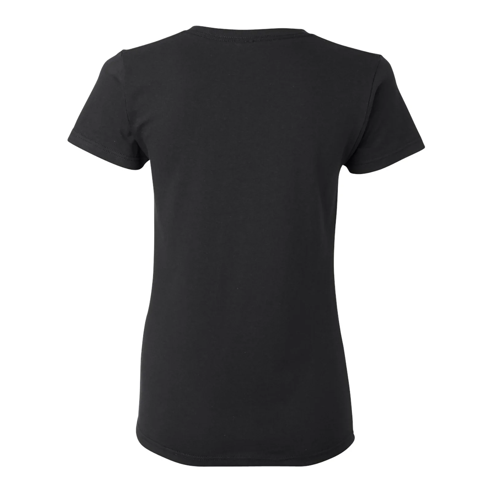 Sam Houston Thin Script Womens T-Shirt - Black - Image 3