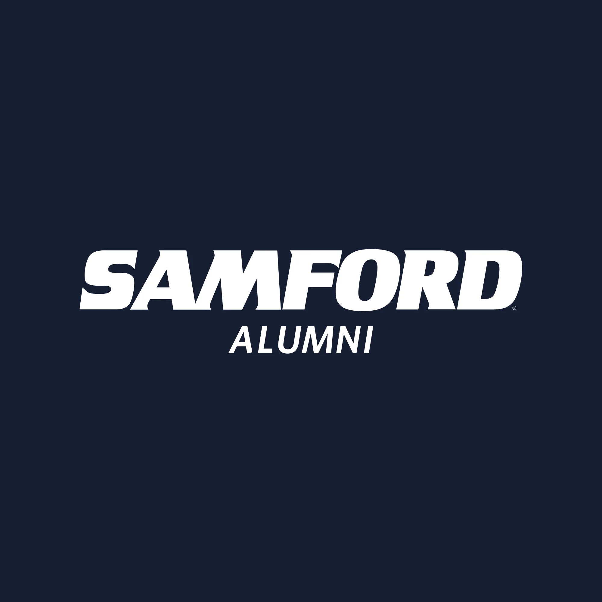 Samford Alumni Block Crewneck - Navy - Image 2
