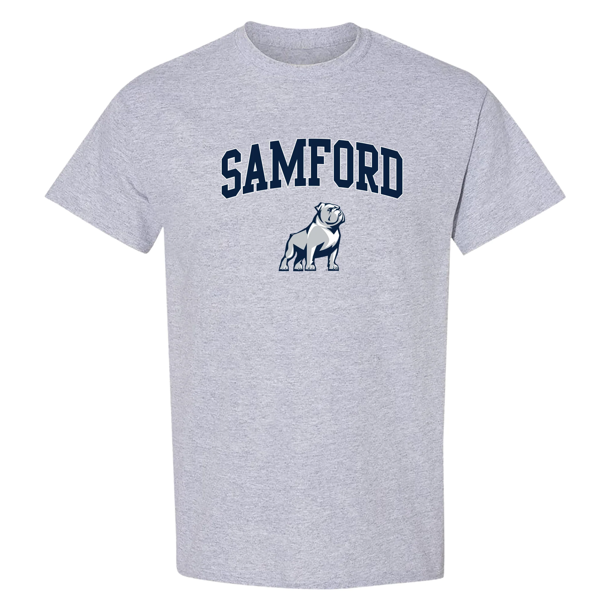 Samford Arch Logo T-Shirt - Sport Grey
