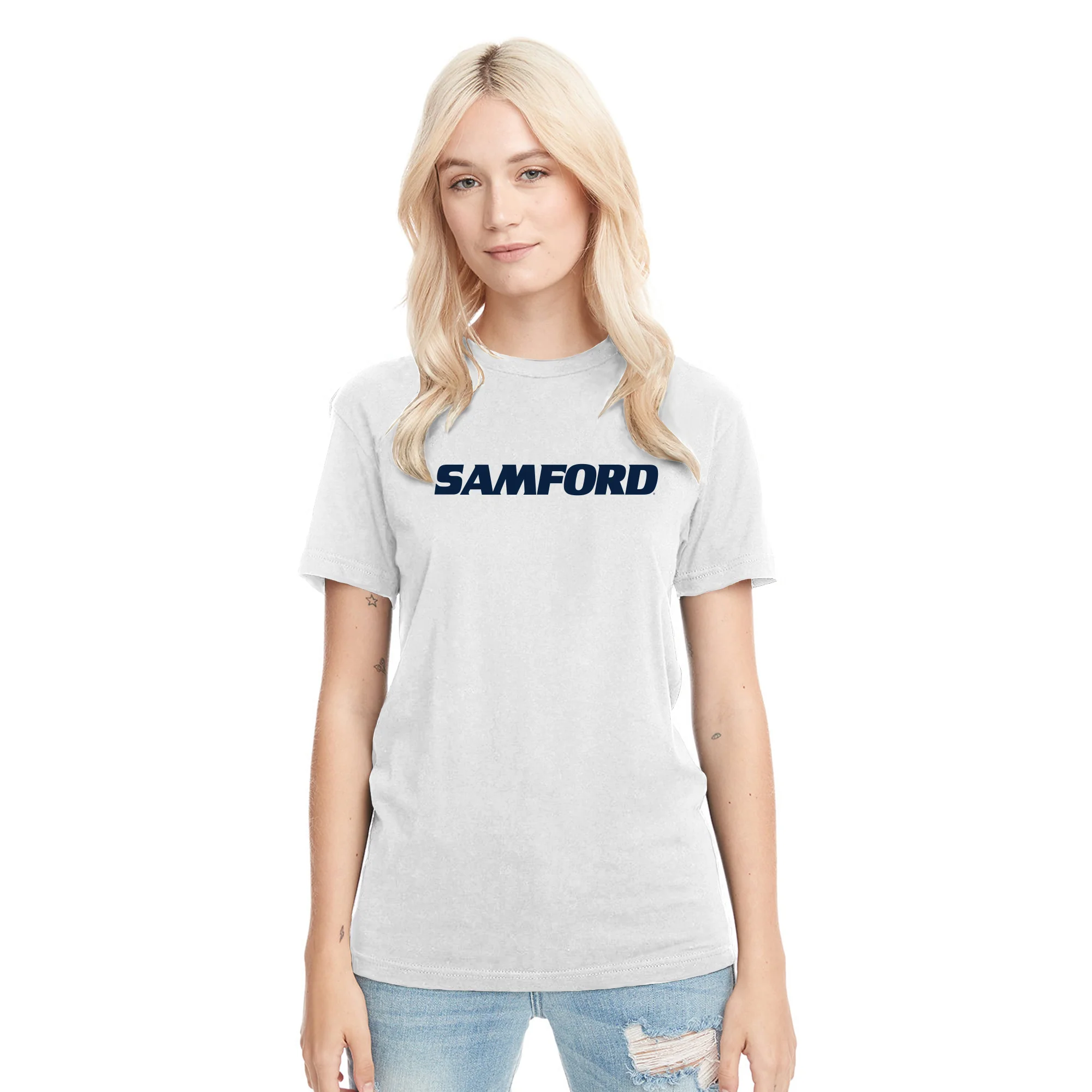 Samford Basic Block NLA Triblend T-Shirt - Image 5