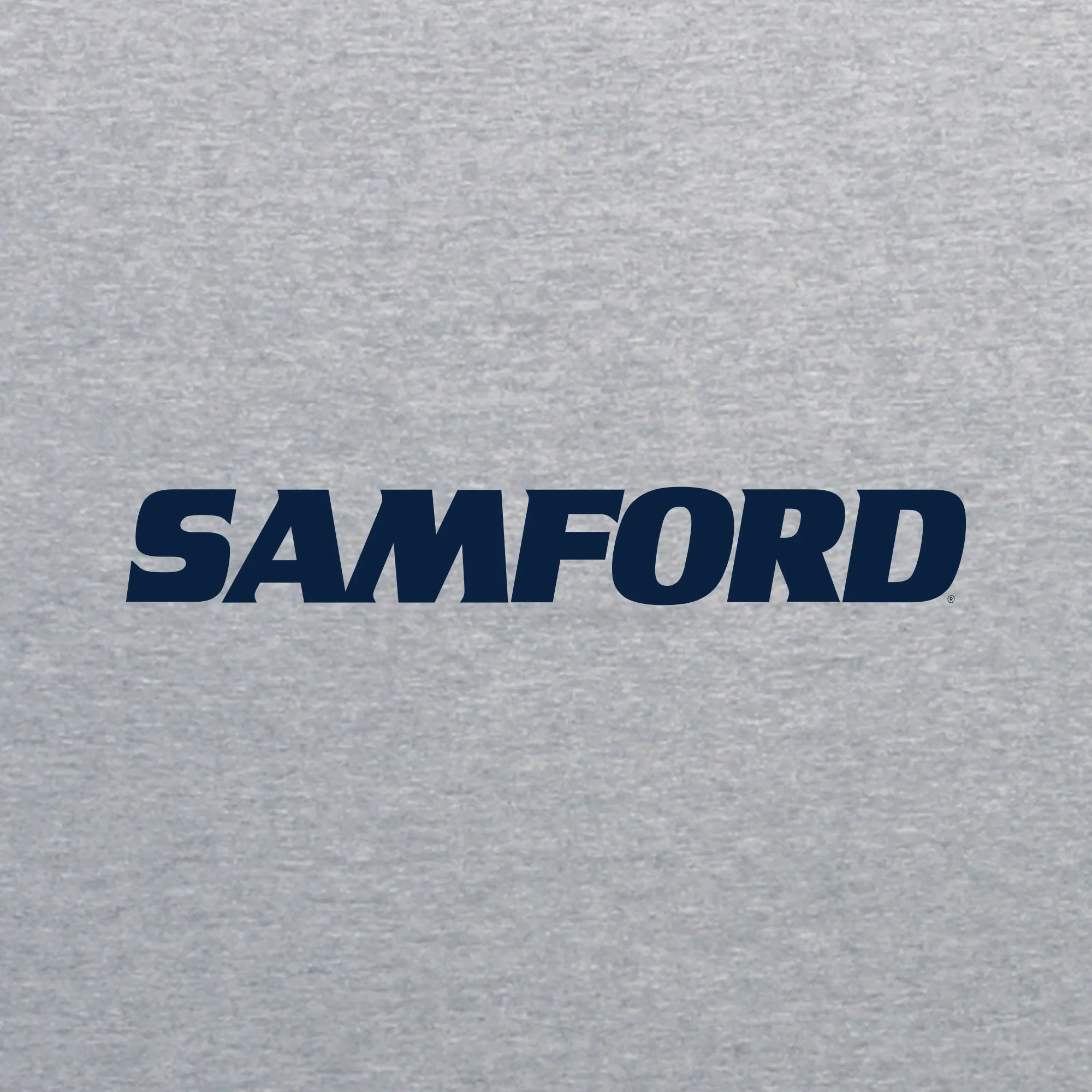 Samford Basic Block Womens Long Sleeve - Athletic Heather - Image 2