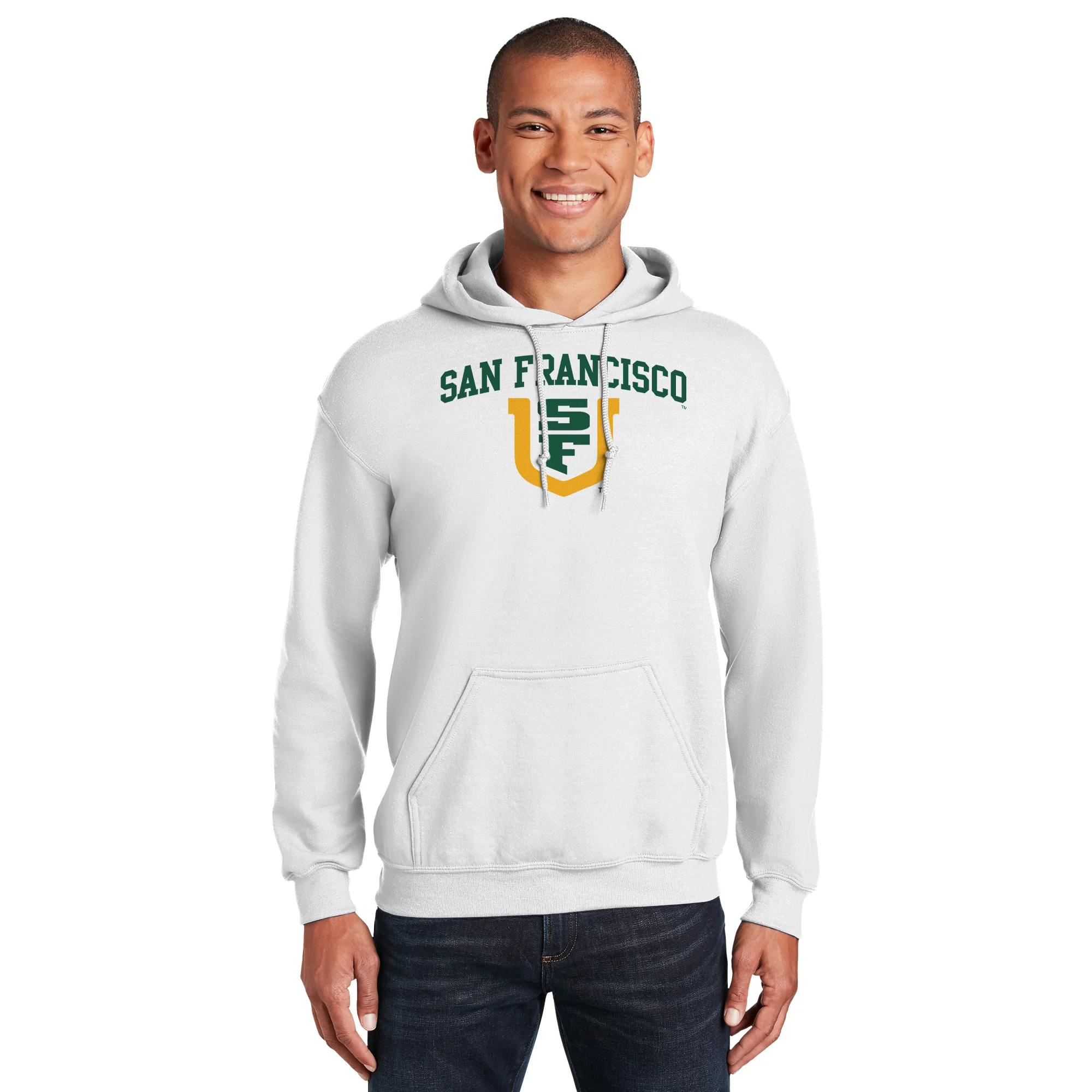 San Francisco Dons Arch Logo Hoodie - Image 4