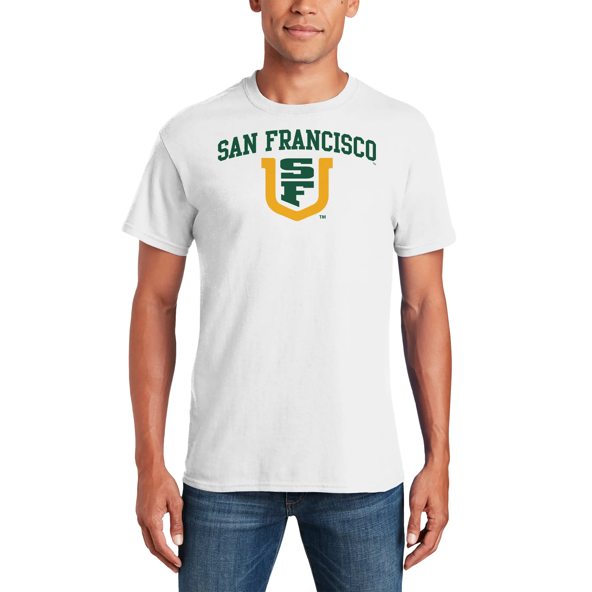 San Francisco Dons Arch Logo T-Shirt - Image 4