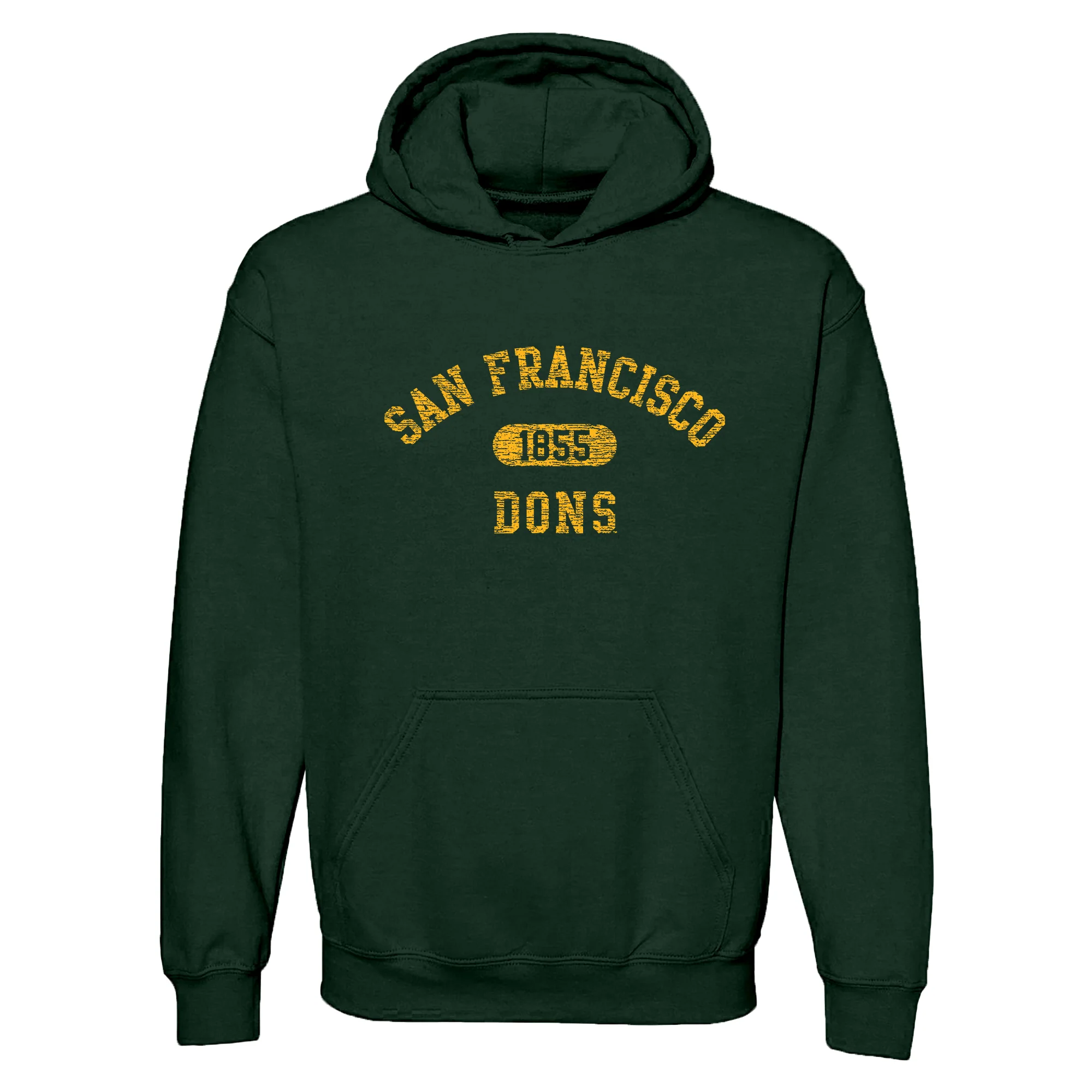 San Francisco Dons Athletic Arch Hoodie - Forest