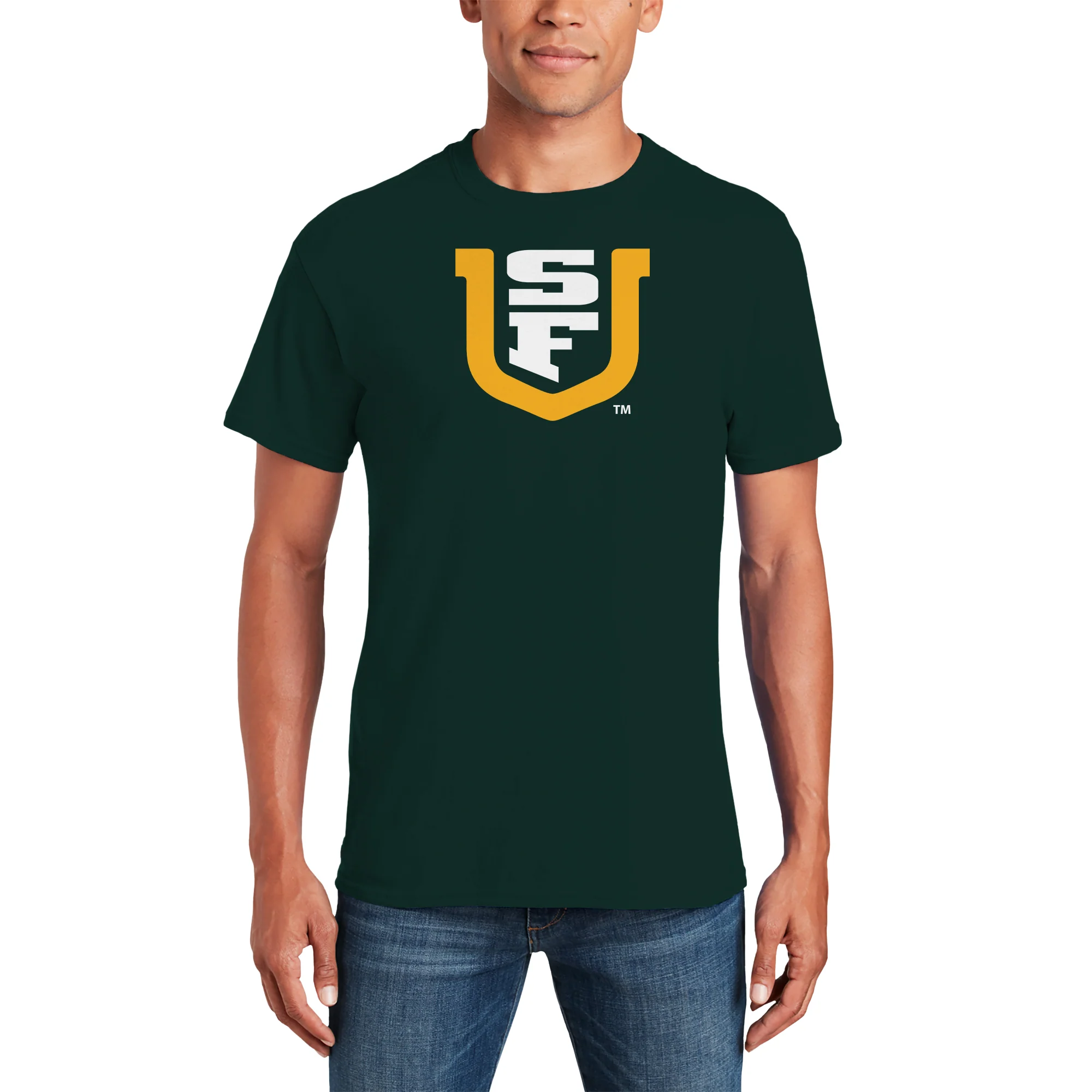 San Francisco Dons Primary Logo T-Shirt - Forest - Image 3
