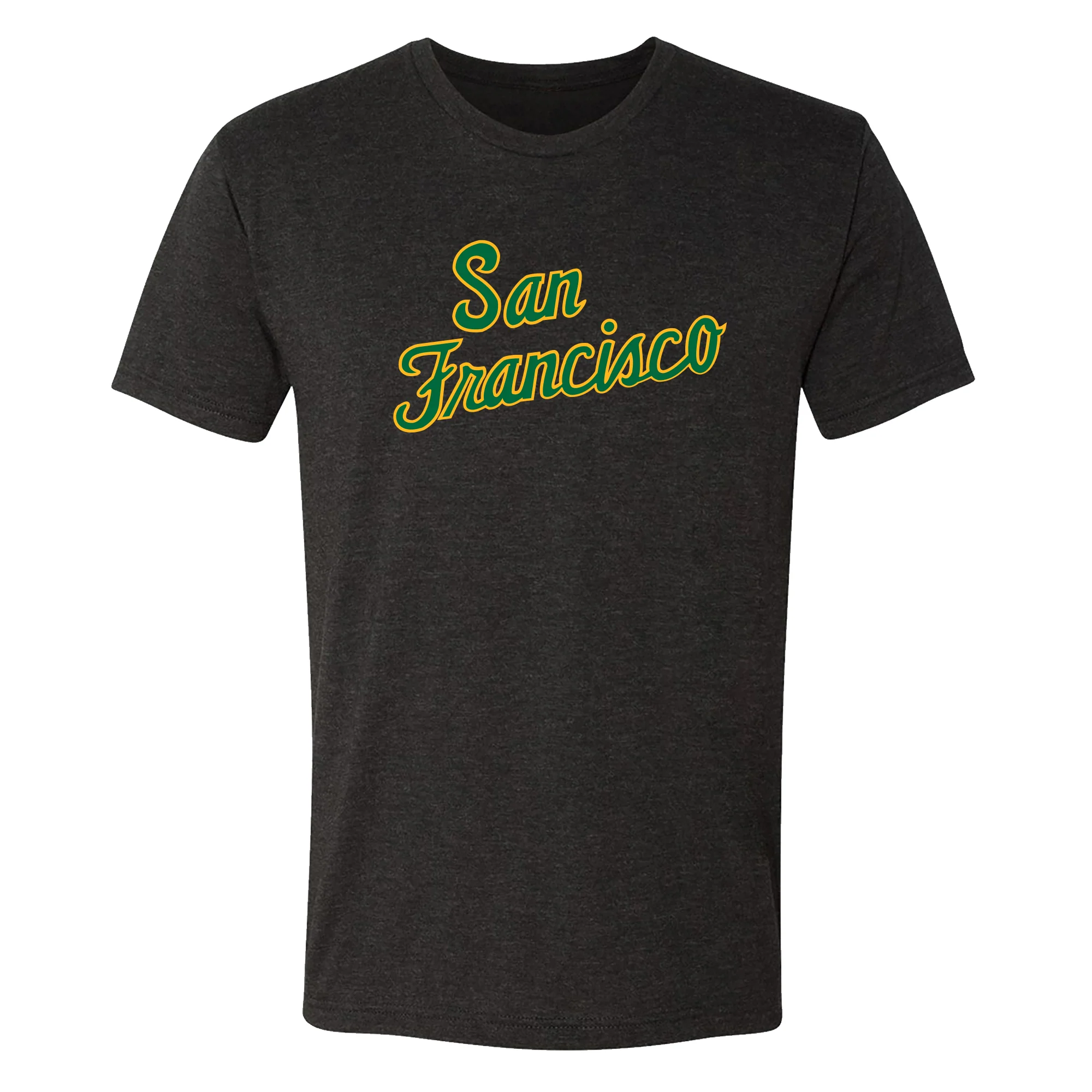 San Francisco Dons Script Logo NLA Triblend T-Shirt - Image 3