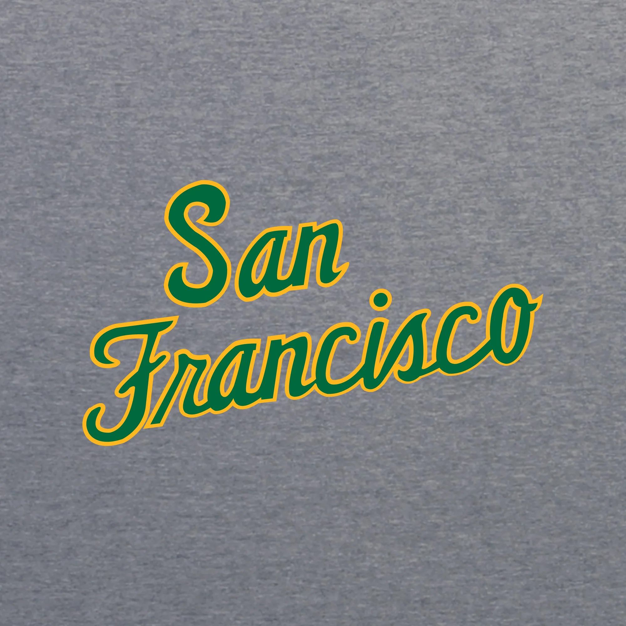San Francisco Dons Script Logo NLA Triblend T-Shirt - Image 7