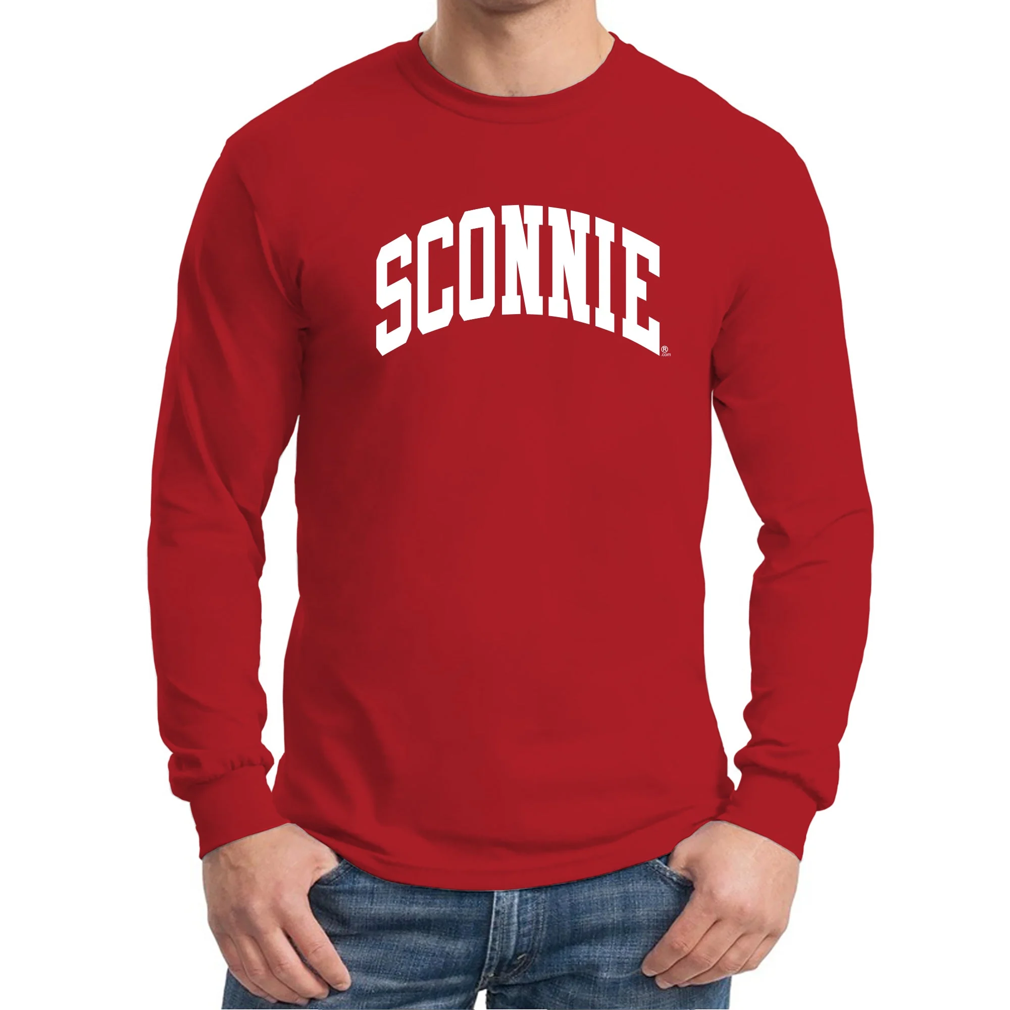 Sconnie Long Sleeve T-shirt - Red - Image 4