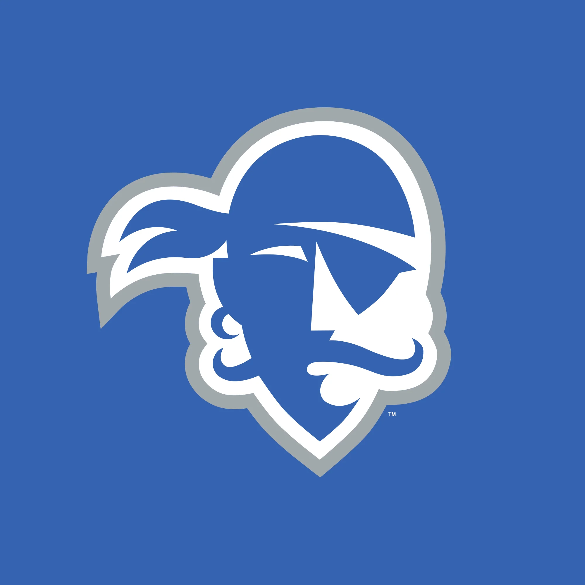 Seton Hall Front Back Print Hoodie - Royal - Image 3
