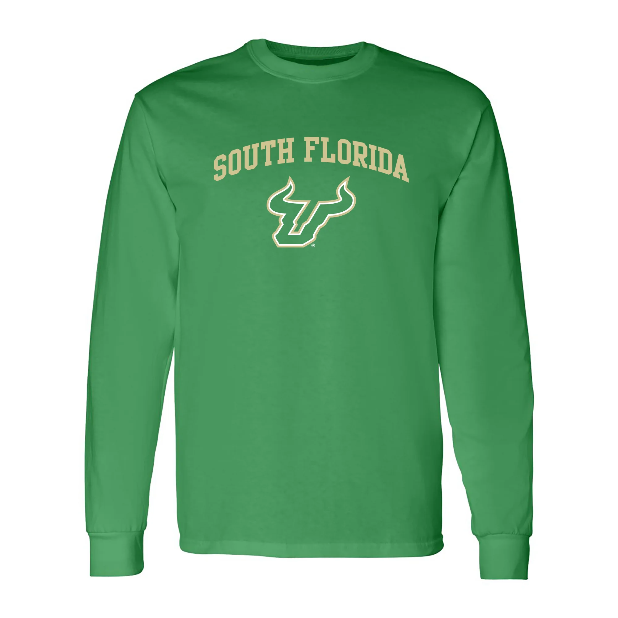 South Florida Bulls Arch Logo Long Sleeve T-Shirt - Image 2