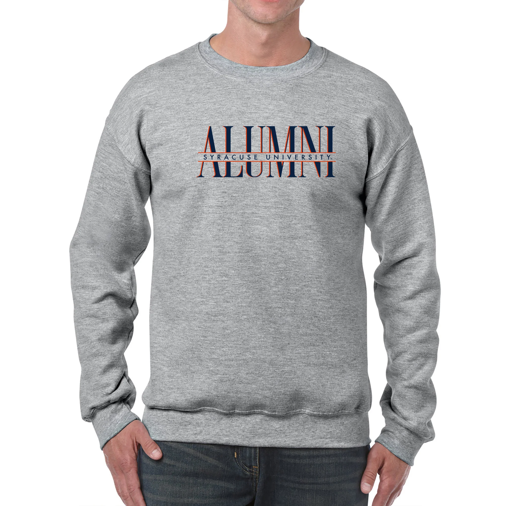 Syracuse Classic Alumni Crewneck - Sport Grey - Image 3