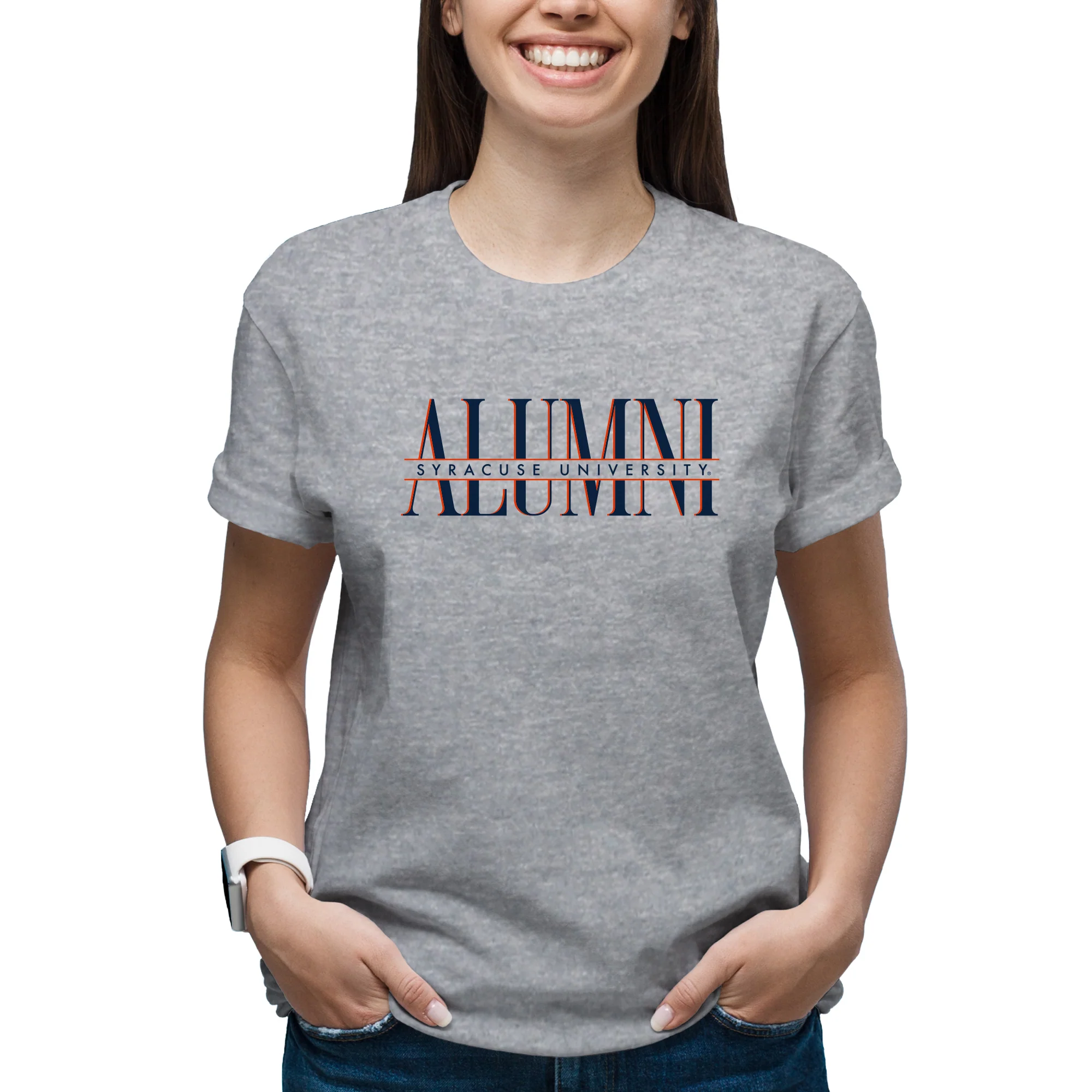 Syracuse Classic Alumni T-Shirt - Sport Grey - Image 4