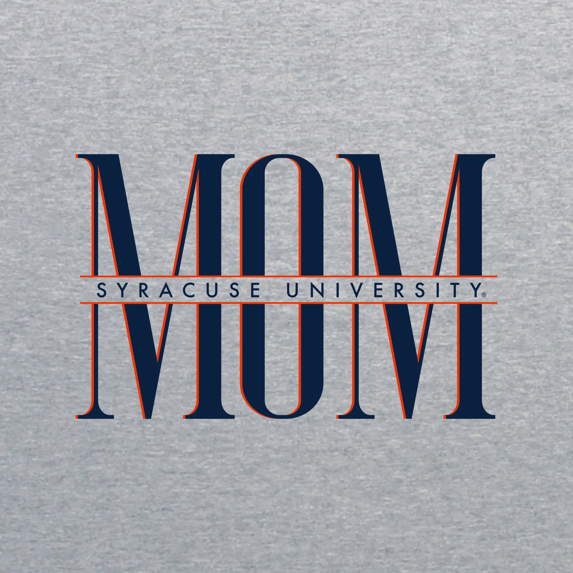 Syracuse Classic Mom T-Shirt - Sport Grey - Image 2