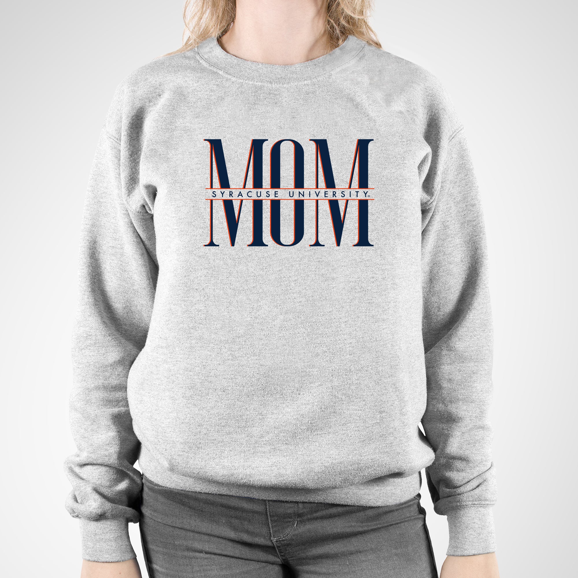 Syracuse Classic Mom Crewneck - Sport Grey - Image 3
