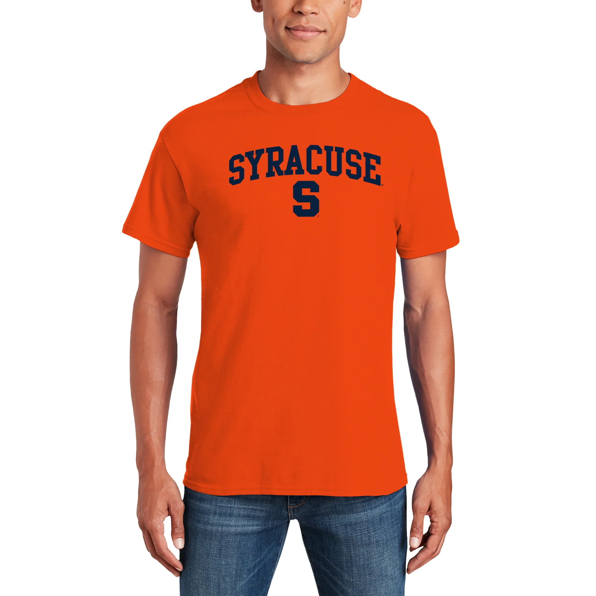 Syracuse Oranges Arch Logo T-Shirt - Orange - Image 3