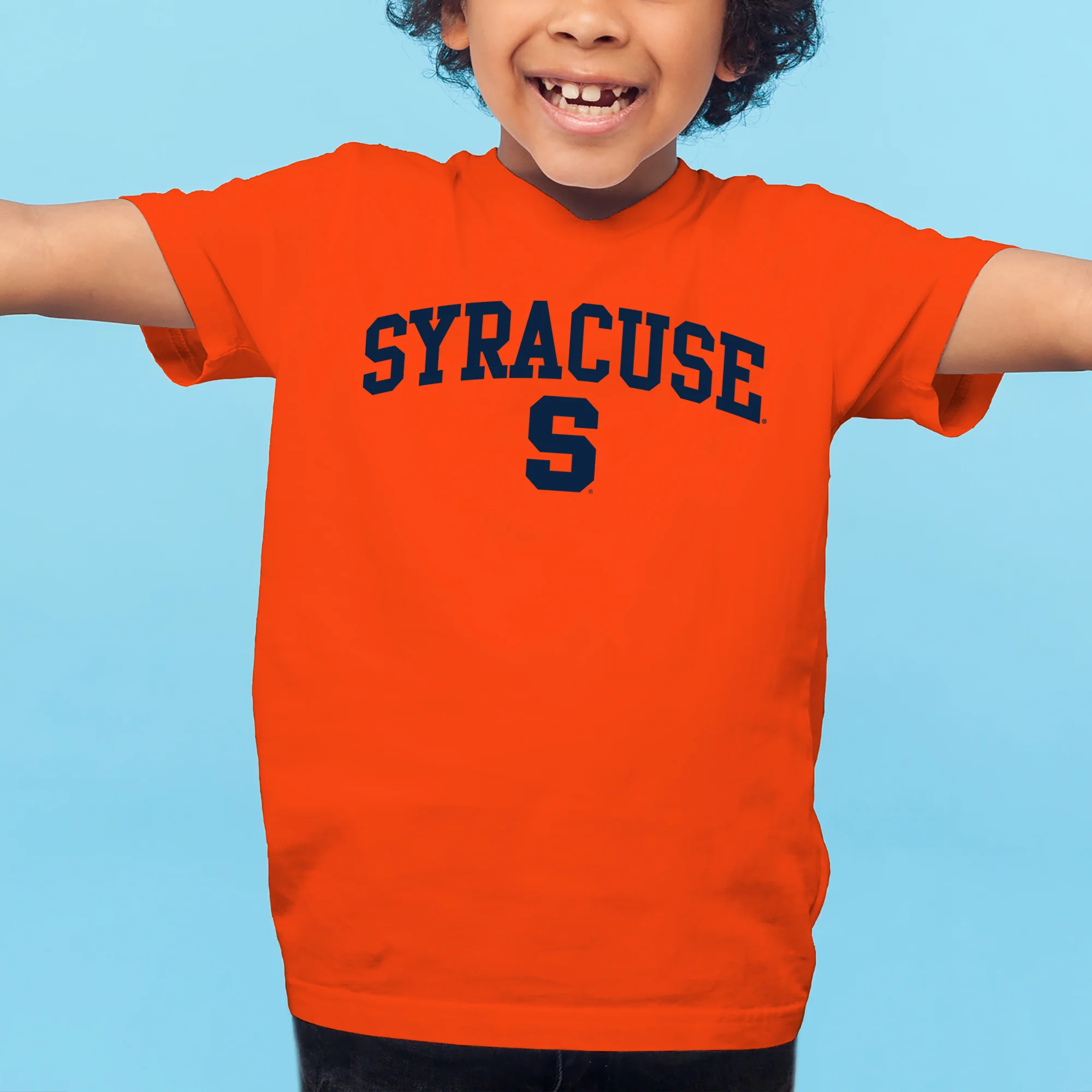Syracuse Oranges Arch Logo Youth T-Shirt - Orange - Image 3