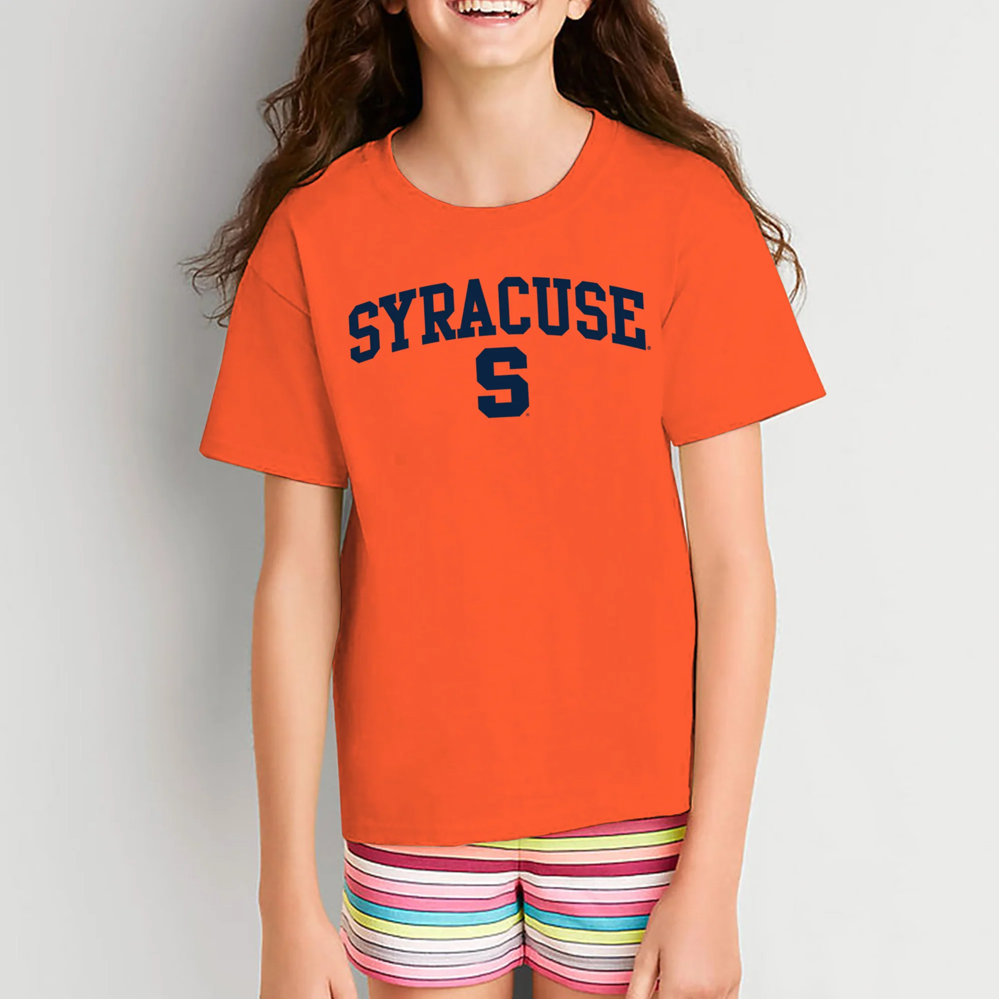 Syracuse Oranges Arch Logo Youth T-Shirt - Orange - Image 4