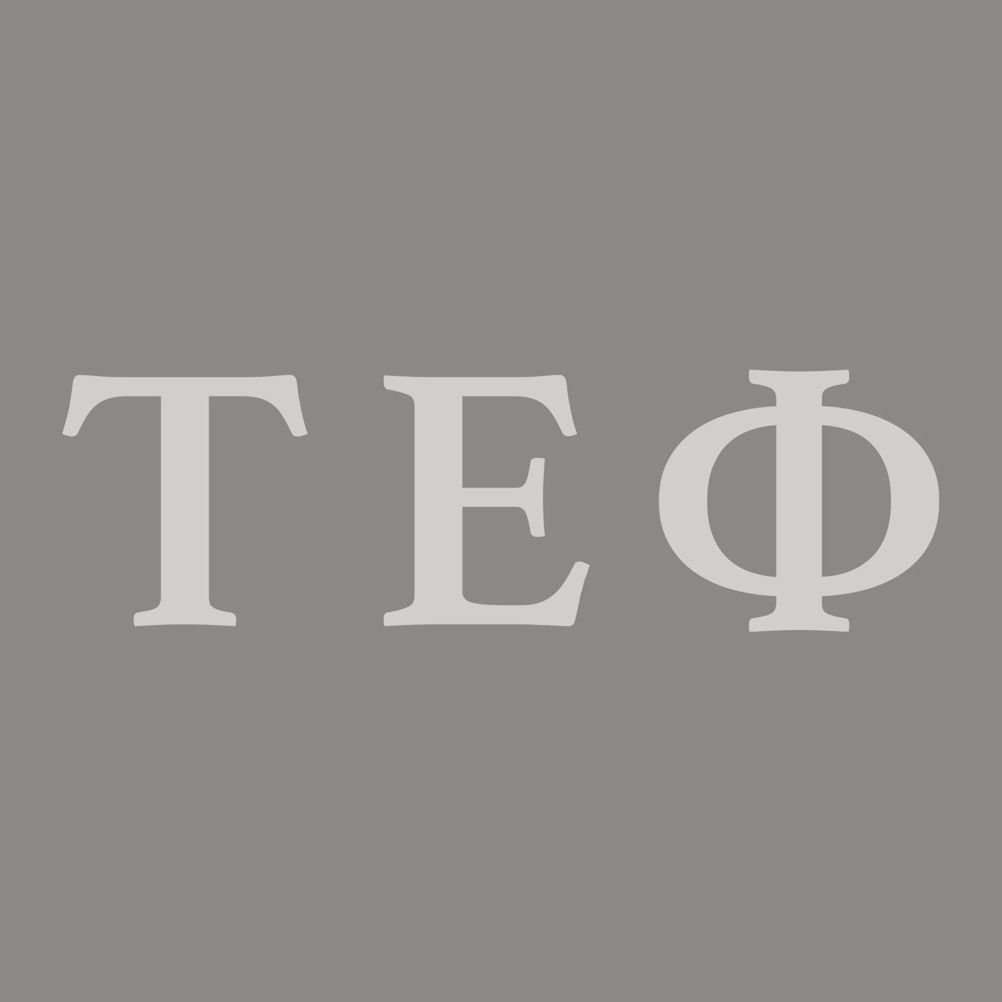 Tau Epsilon Phi Greek Letter Block LC Travis Mathew Cold Bay Vest - Quiet Shade Grey - Image 2