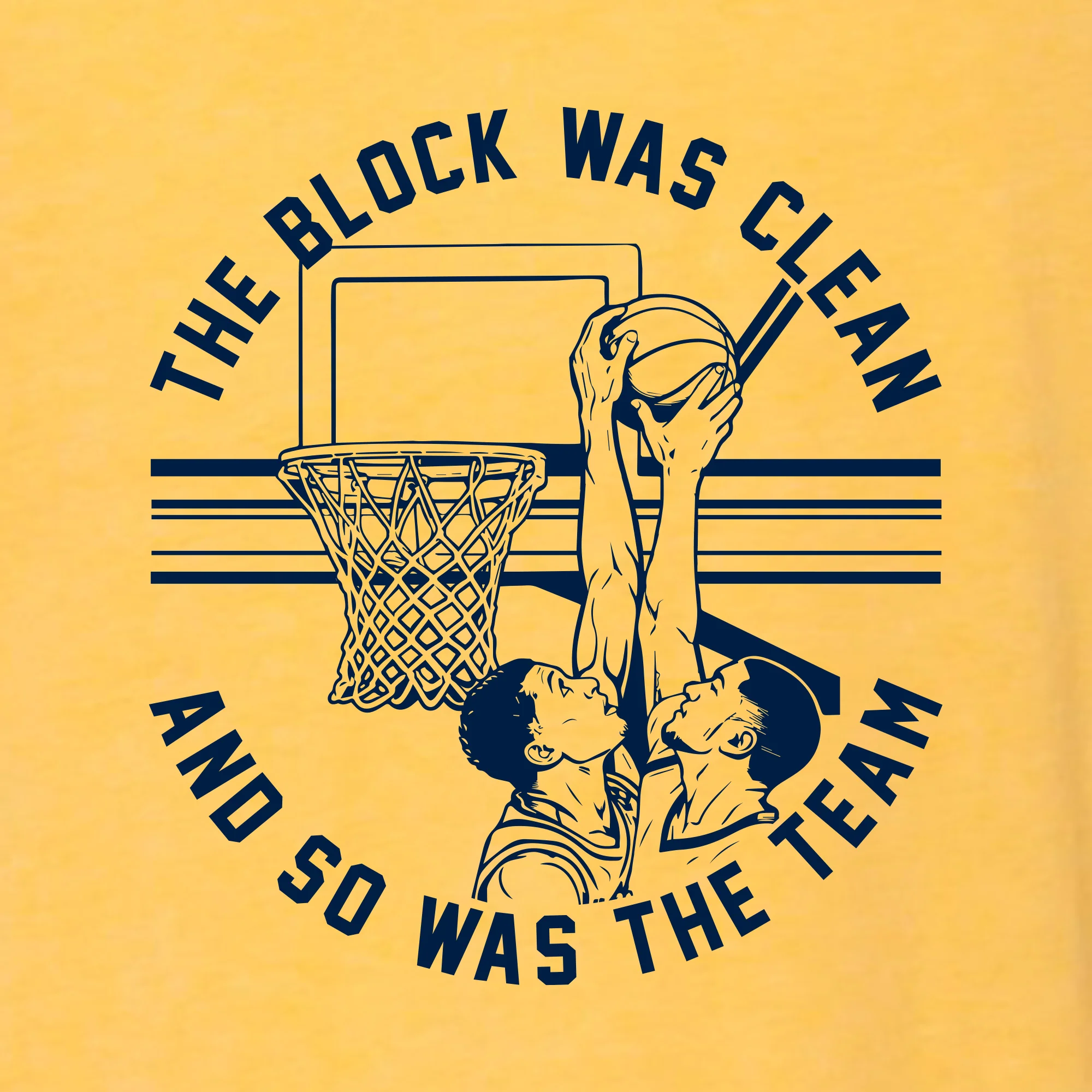 The Block 2.0 Triblend T-Shirt - Yellow Gold - Image 2