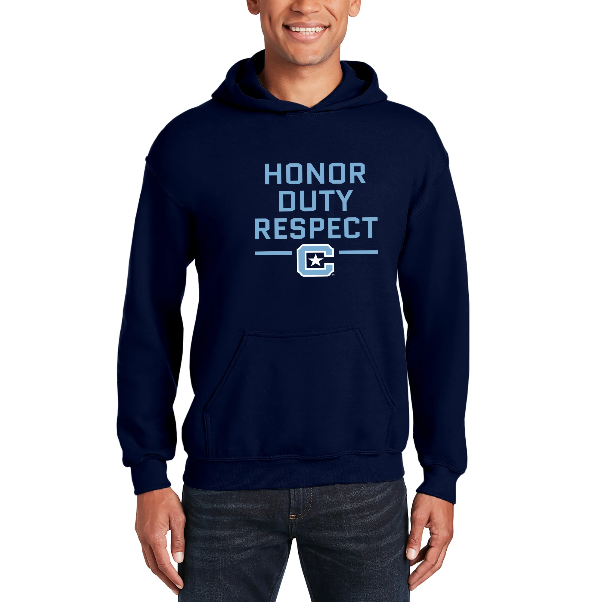 The Citadel Honor Duty Respect Hoodie - Navy - Image 3