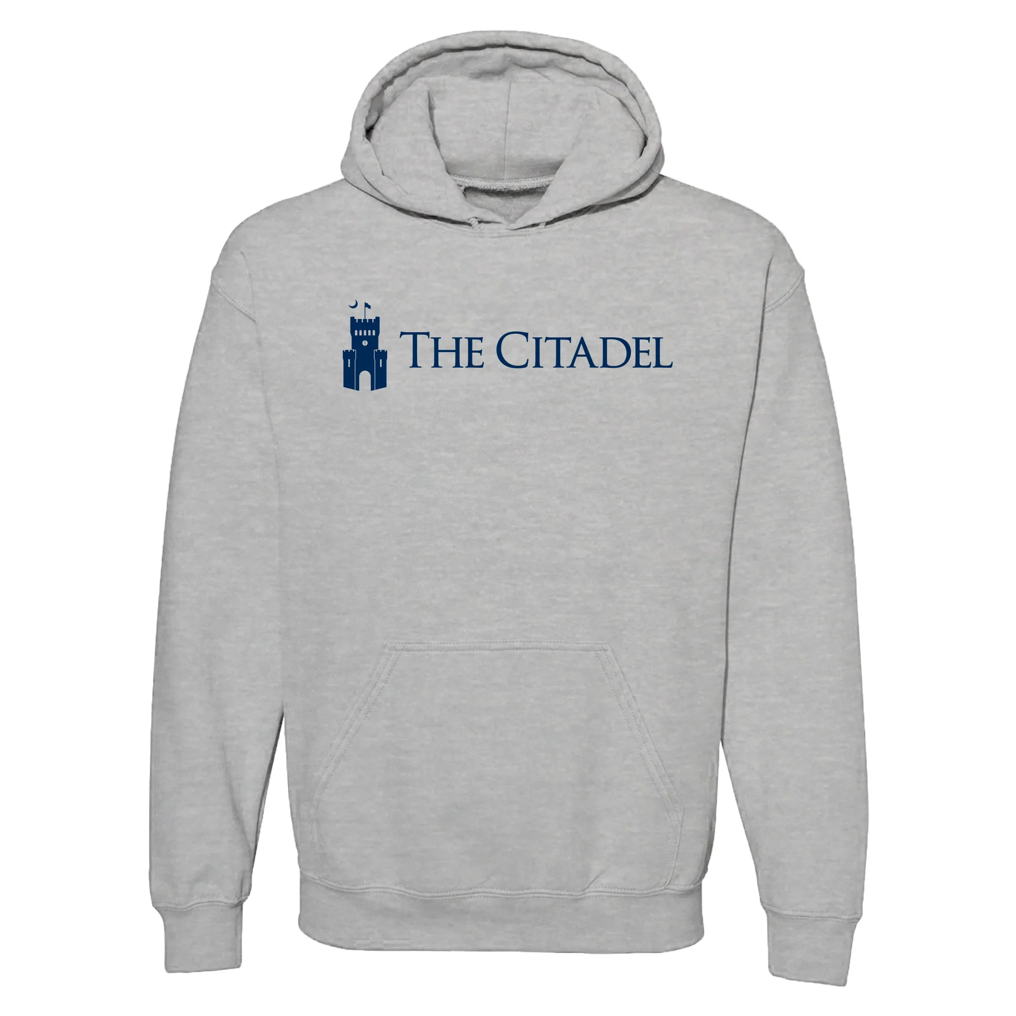 The Citadel Institutional Logo Hoodie - Sport Grey