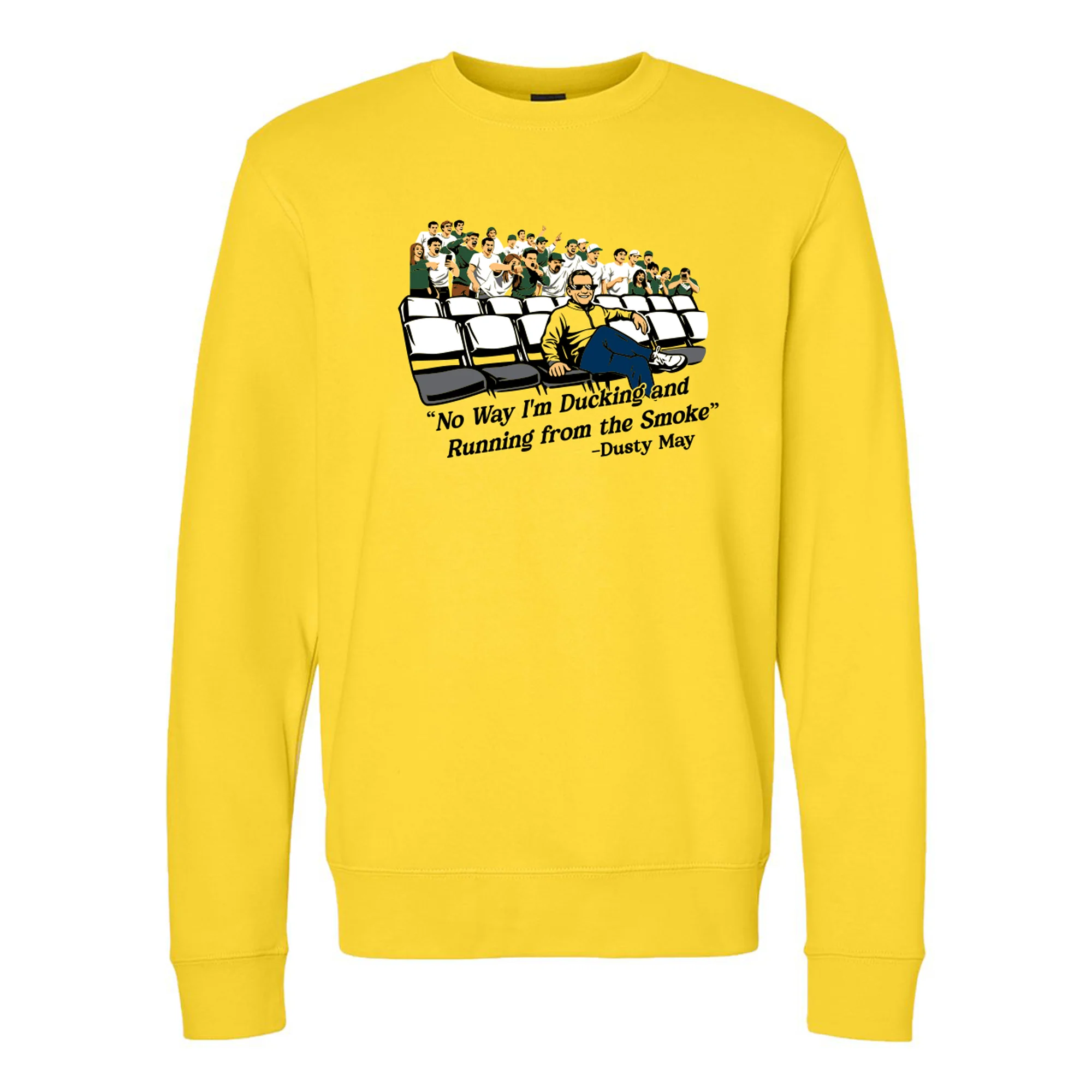 Dusty May - The Smoke JA BTB Crewneck - Maize