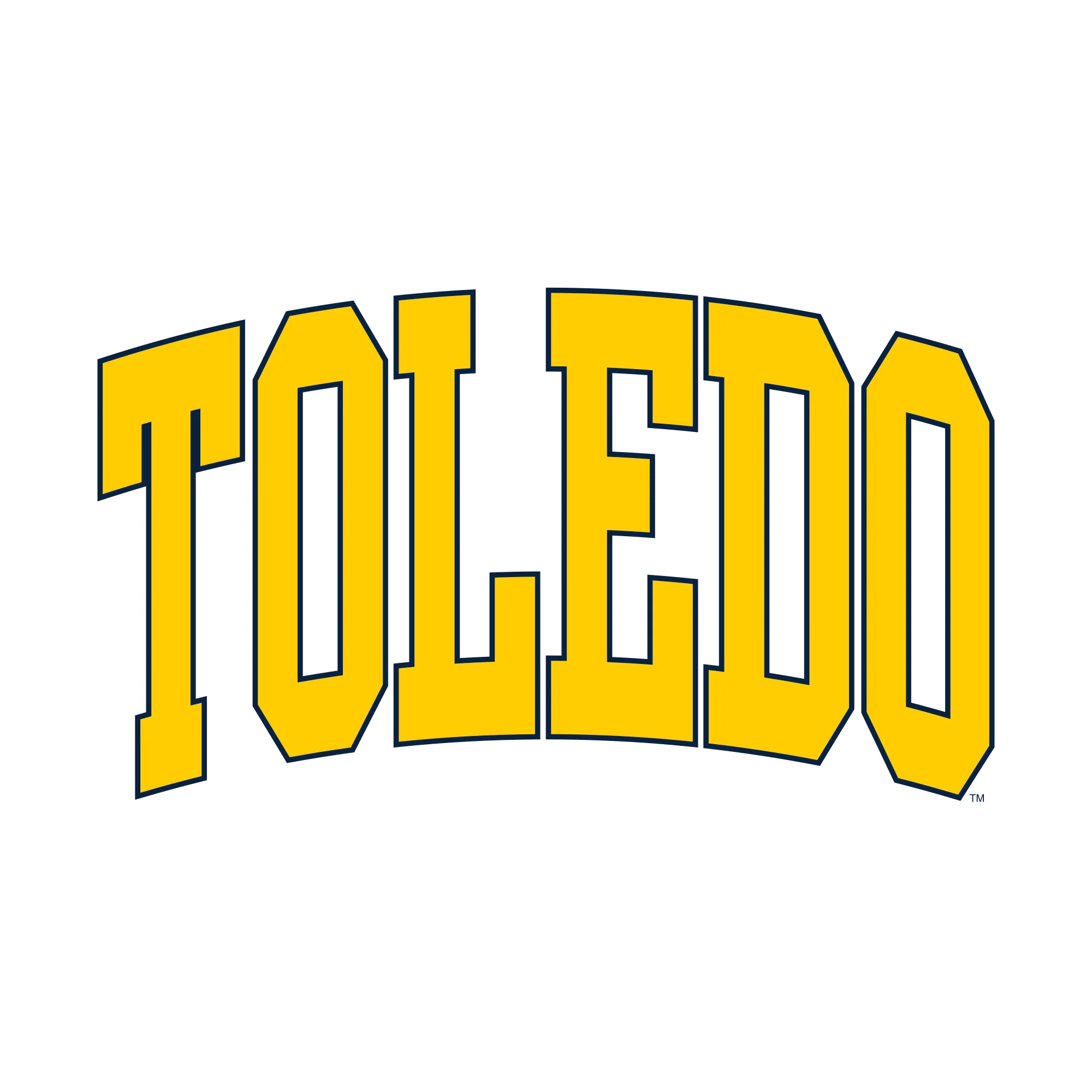 Toledo Rockets Mega Arch T-Shirt - White - Image 2