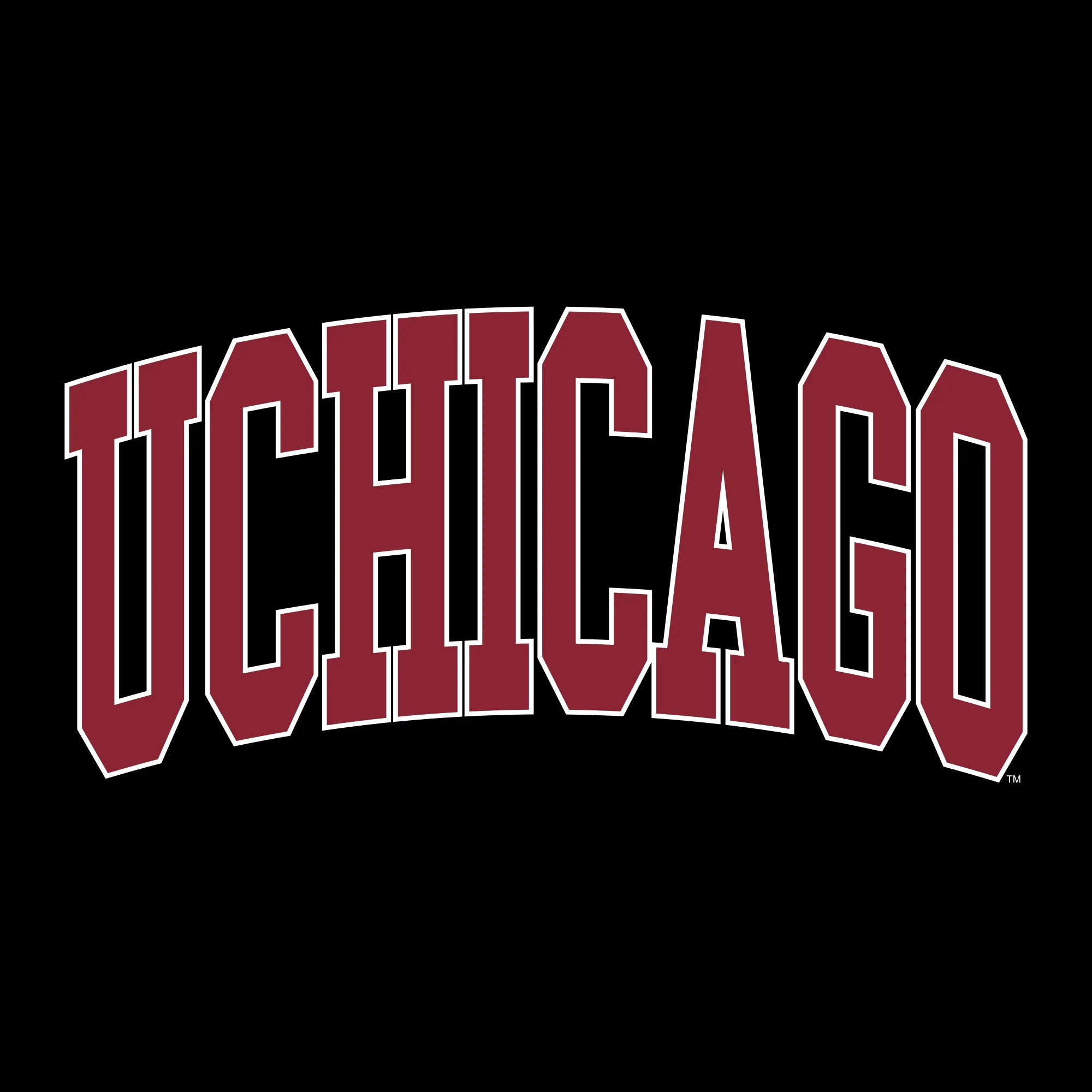 UChicago Maroons Mega Arch T-Shirt - Black - Image 2