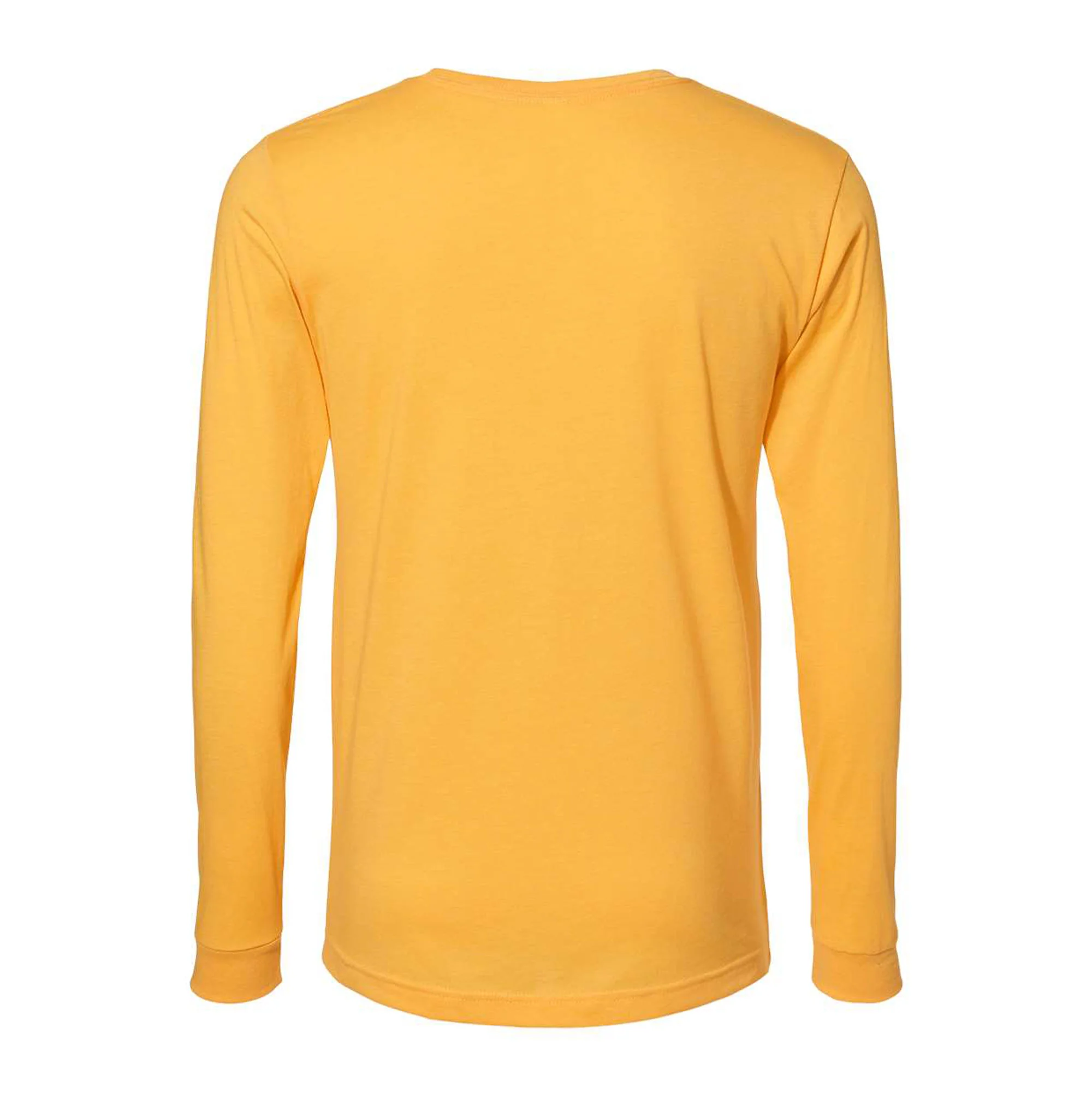 UGP Block Michigan CVC Long Sleeve - Heather Yellow Gold - Image 3