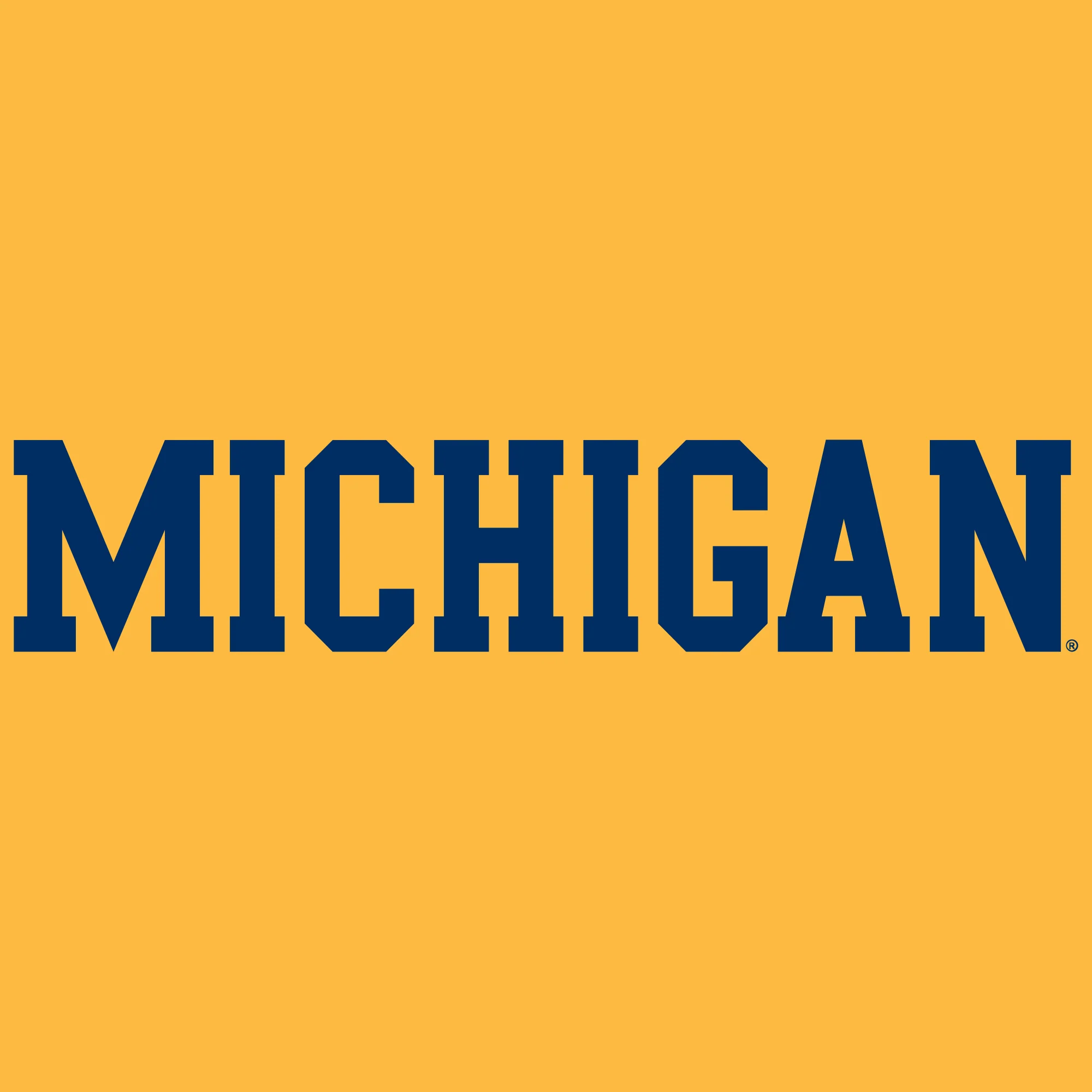 UGP Block Michigan Youth Hoodie - Gold - Image 2